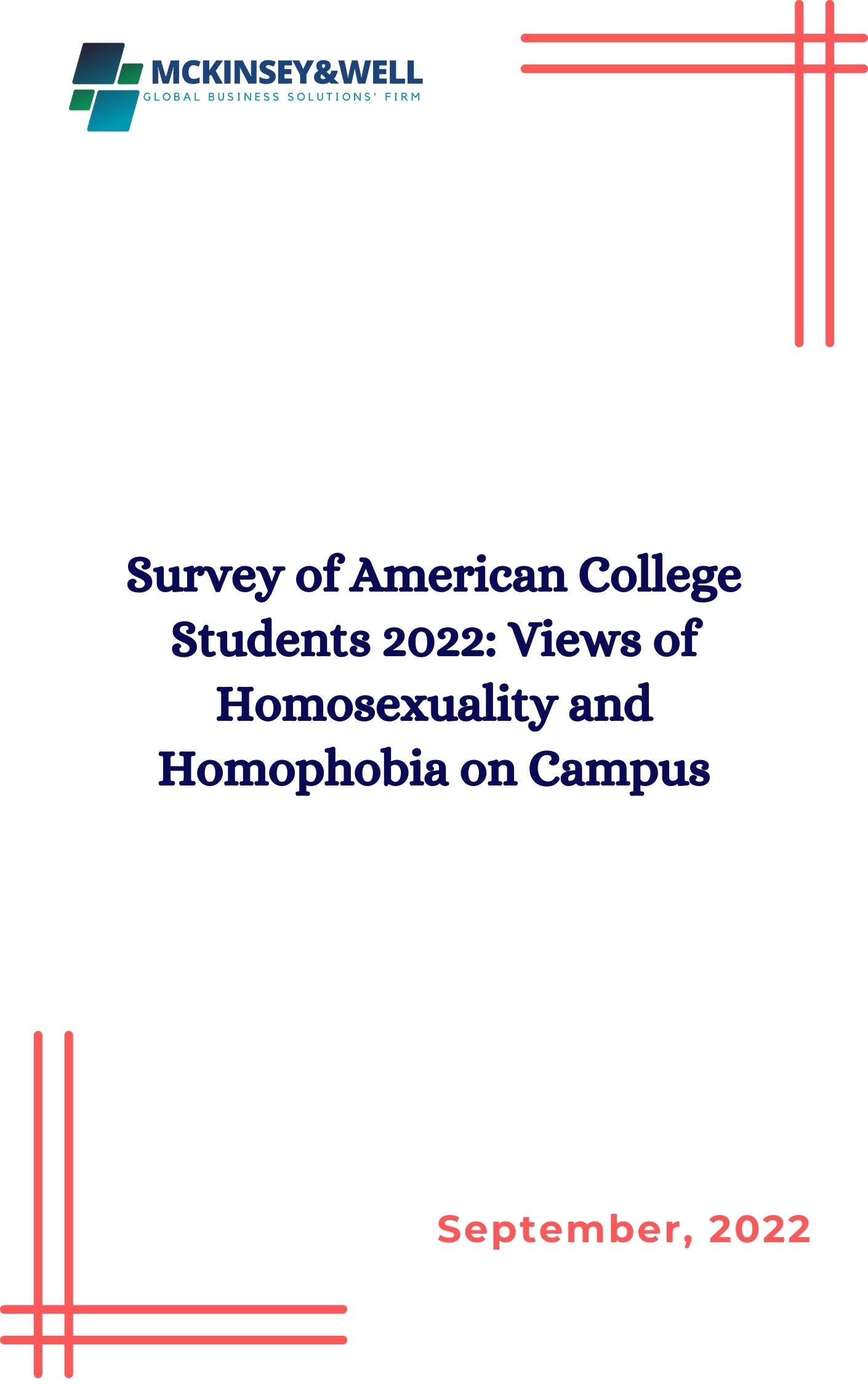 Survey of American College Students 2022: Views of Homosexuality and Homophobia on Campus