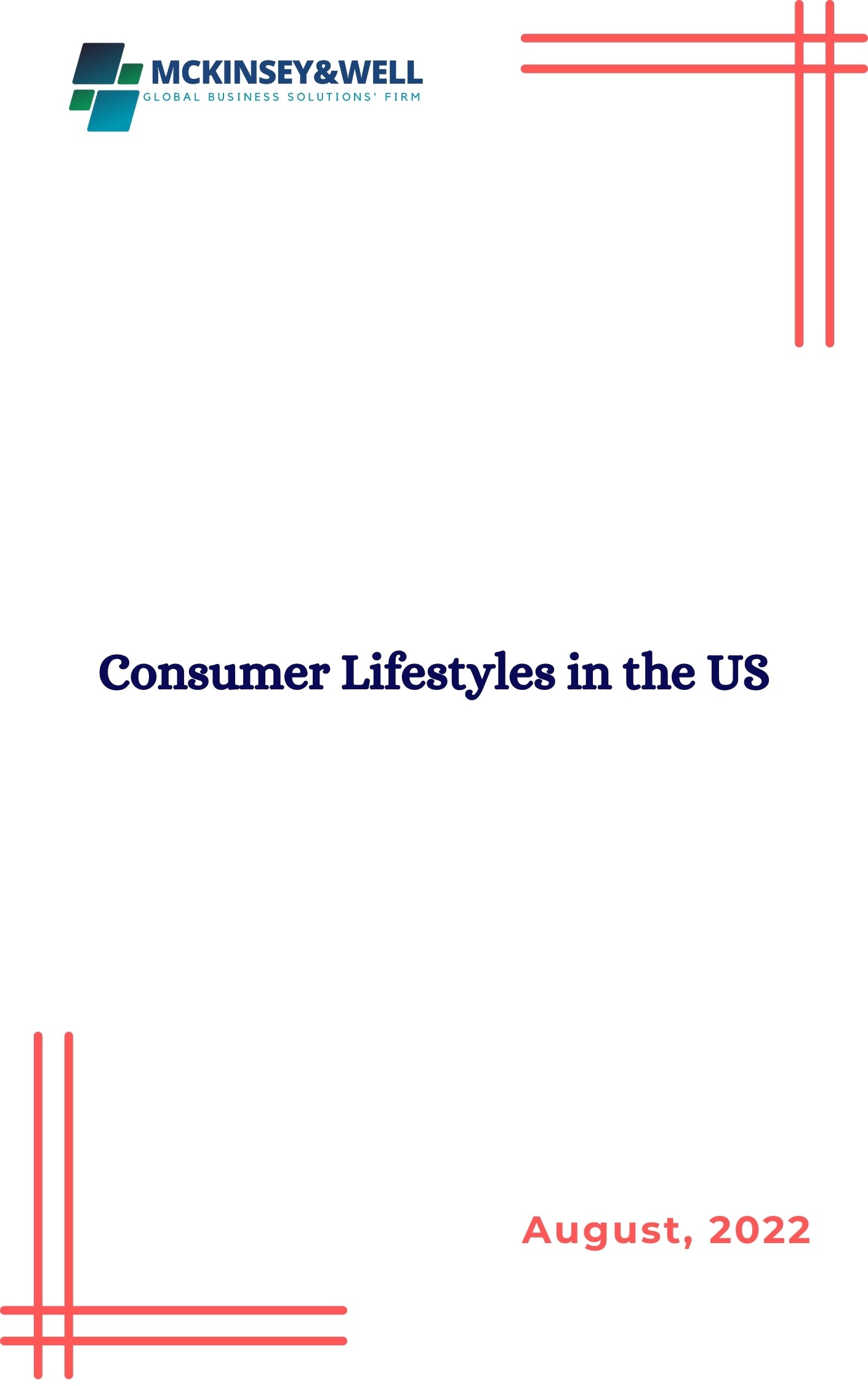 Consumer Lifestyles in the US