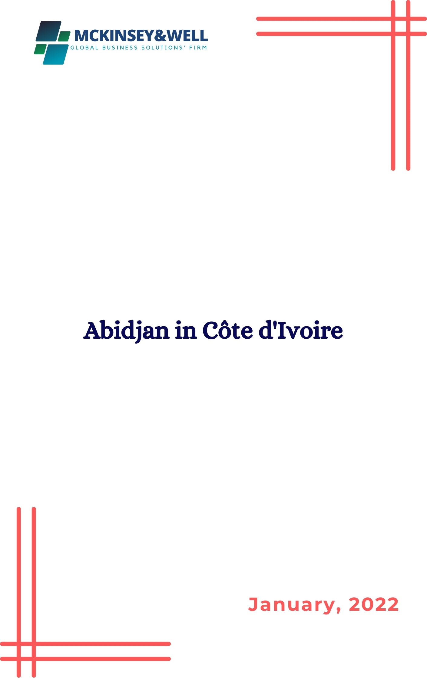 Abidjan in Côte d'Ivoire