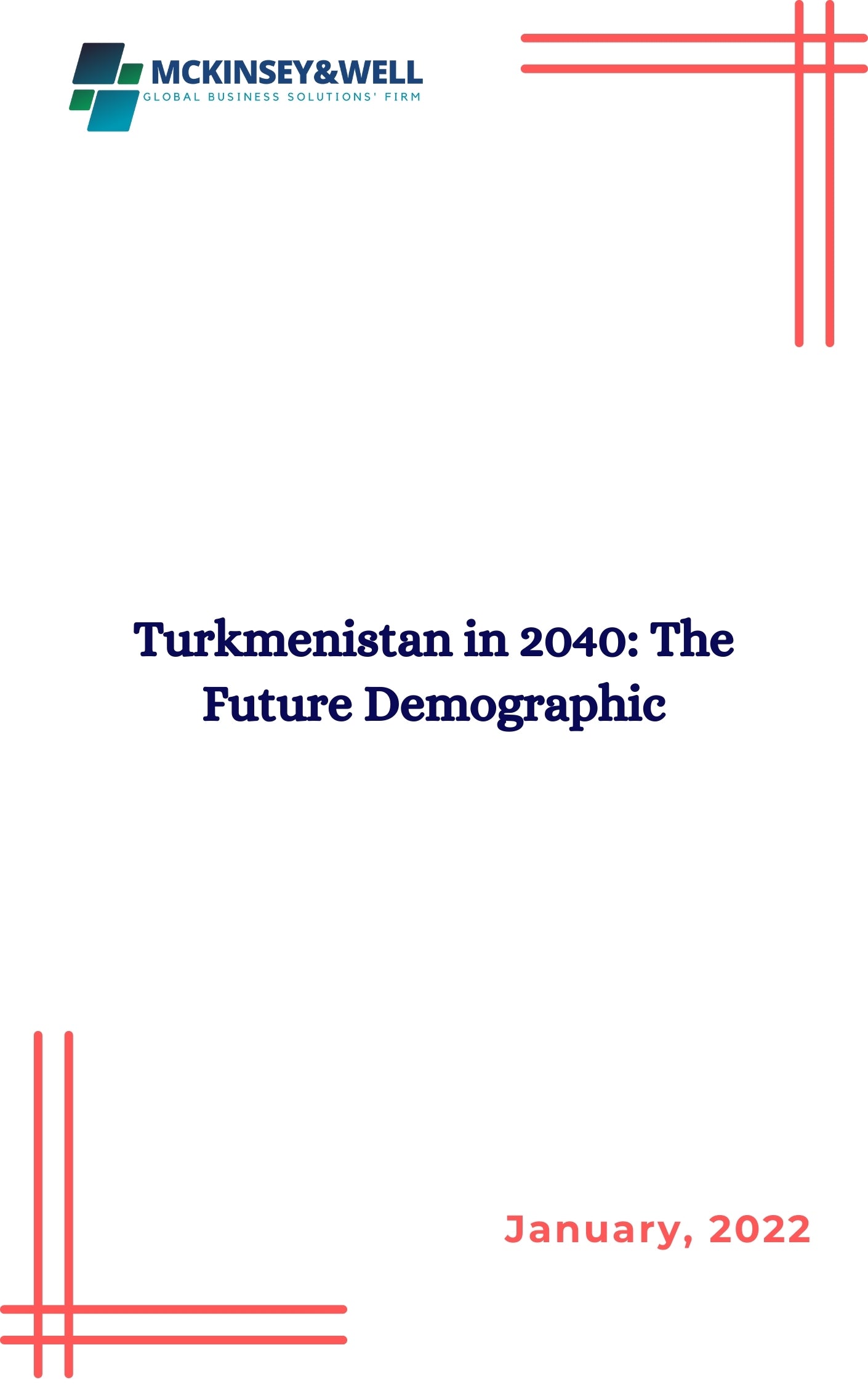 Turkmenistan in 2040: The Future Demographic