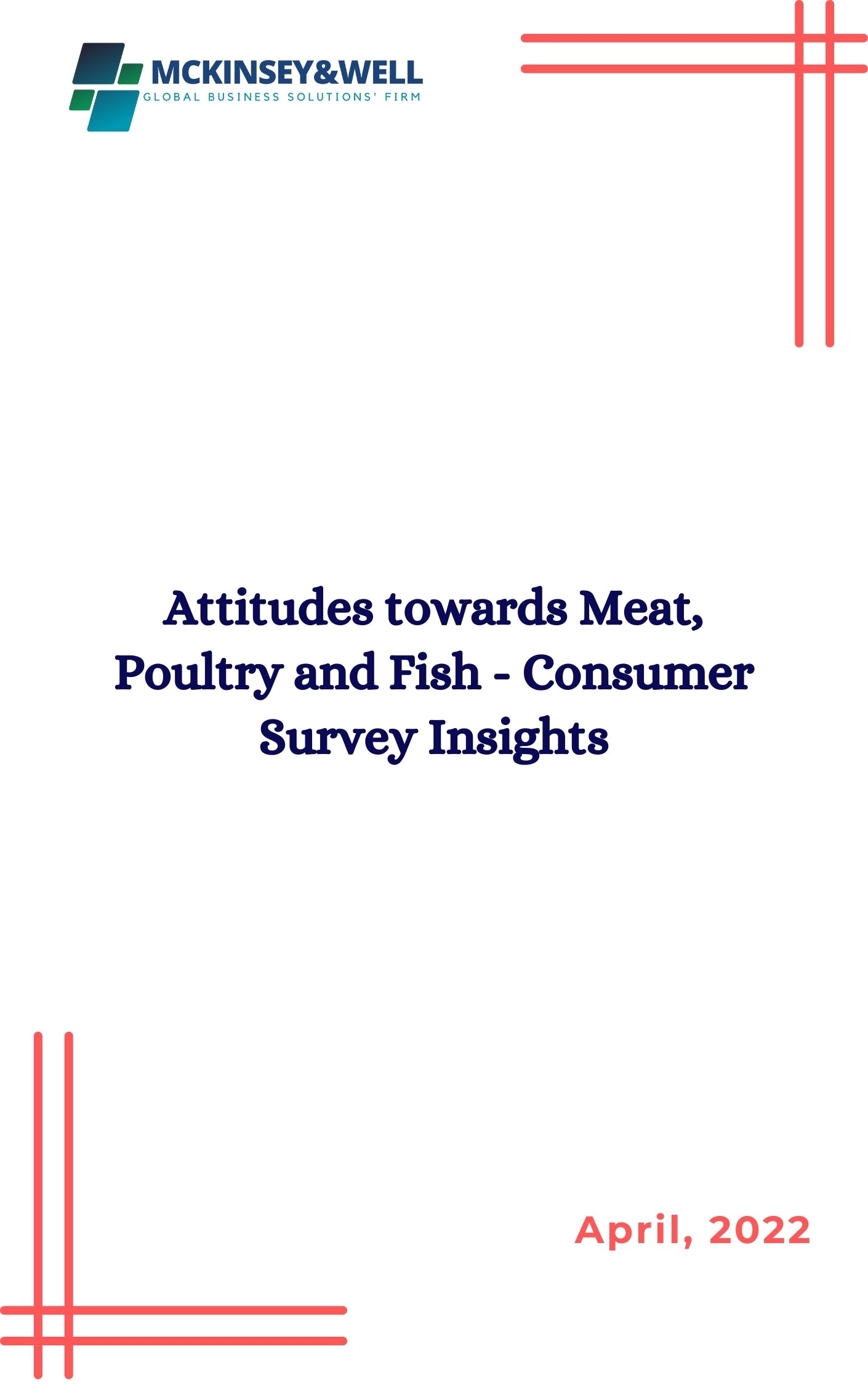 Attitudes towards Meat, Poultry and Fish - Consumer Survey Insights