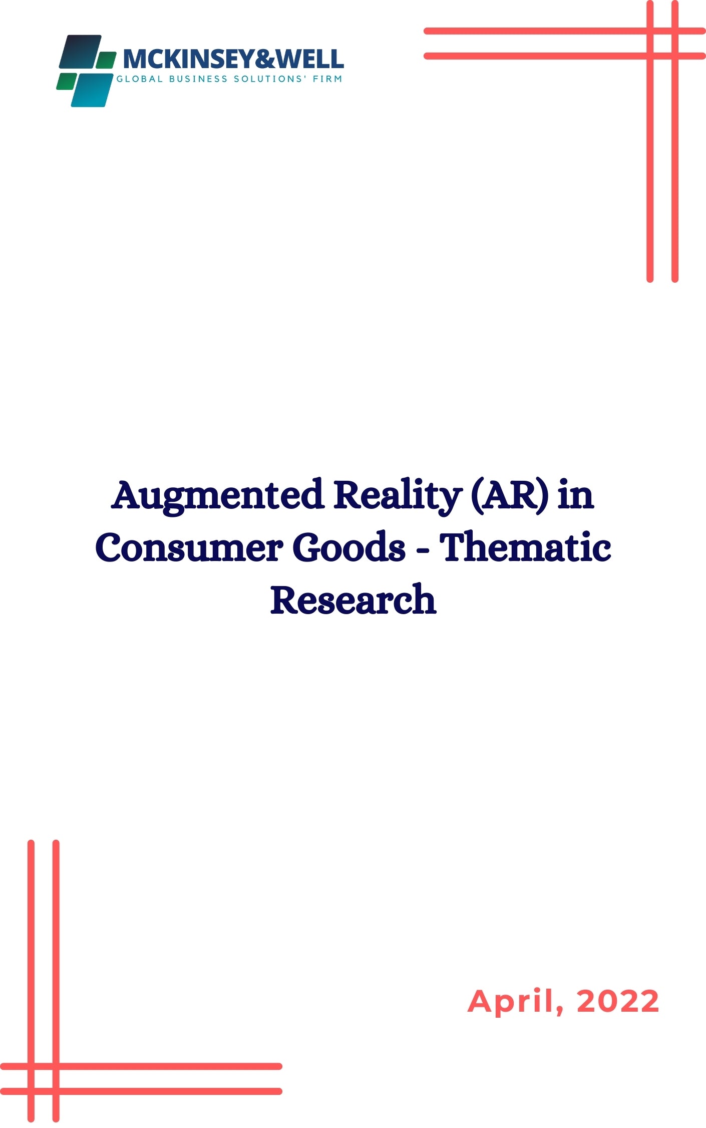 Augmented Reality (AR) in Consumer Goods - Thematic Research