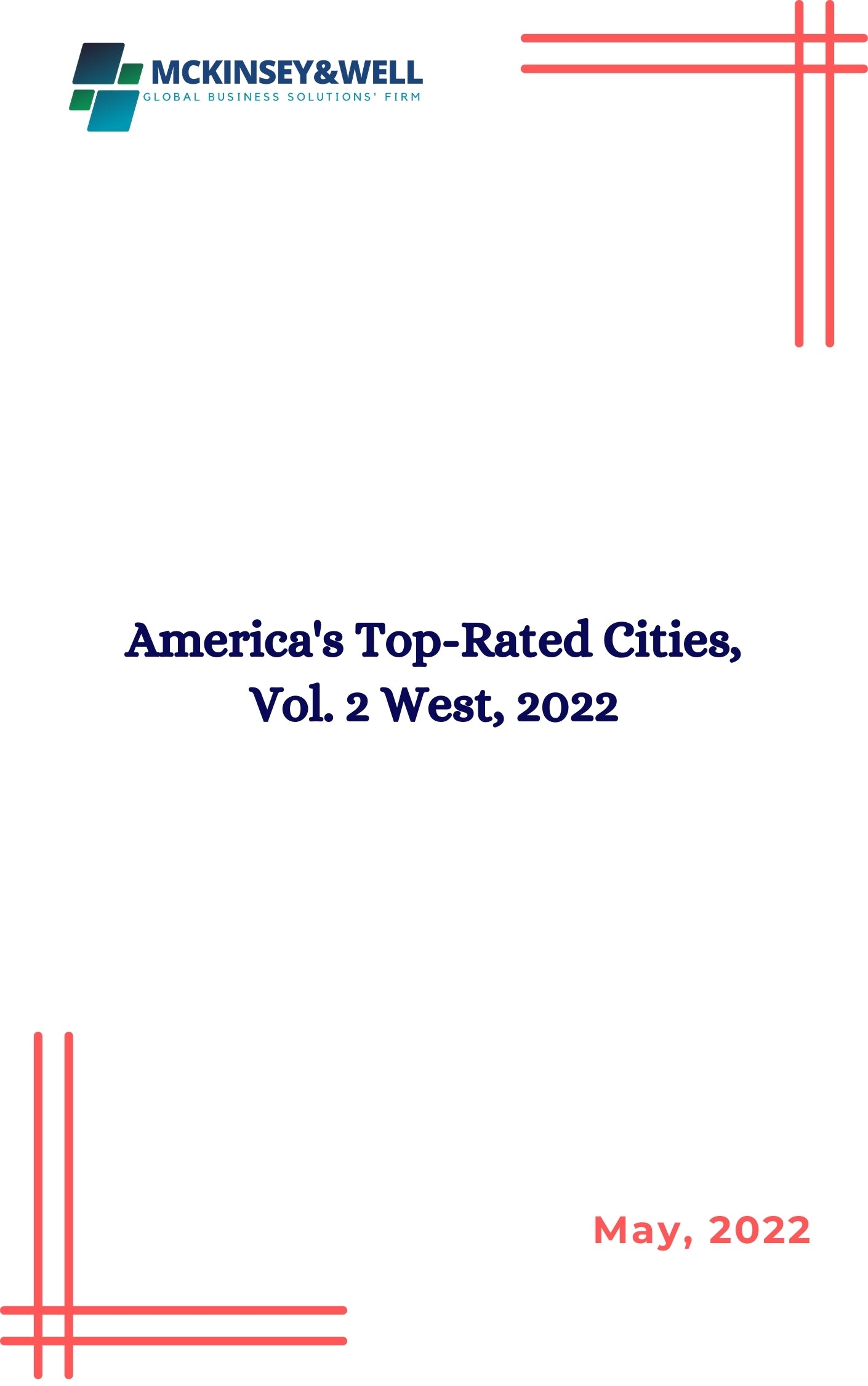 America's Top-Rated Cities, Vol. 2 West, 2022