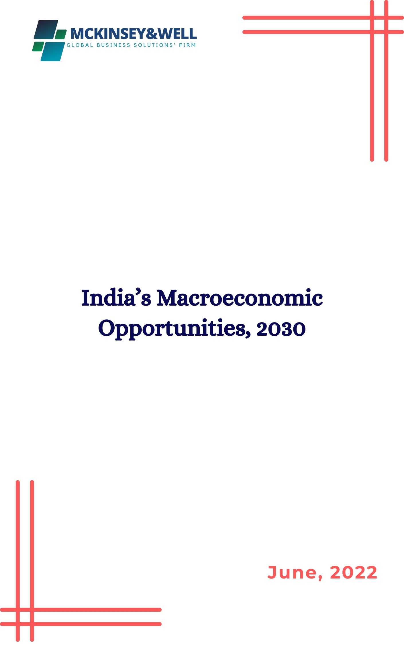 India’s Macroeconomic Opportunities, 2030