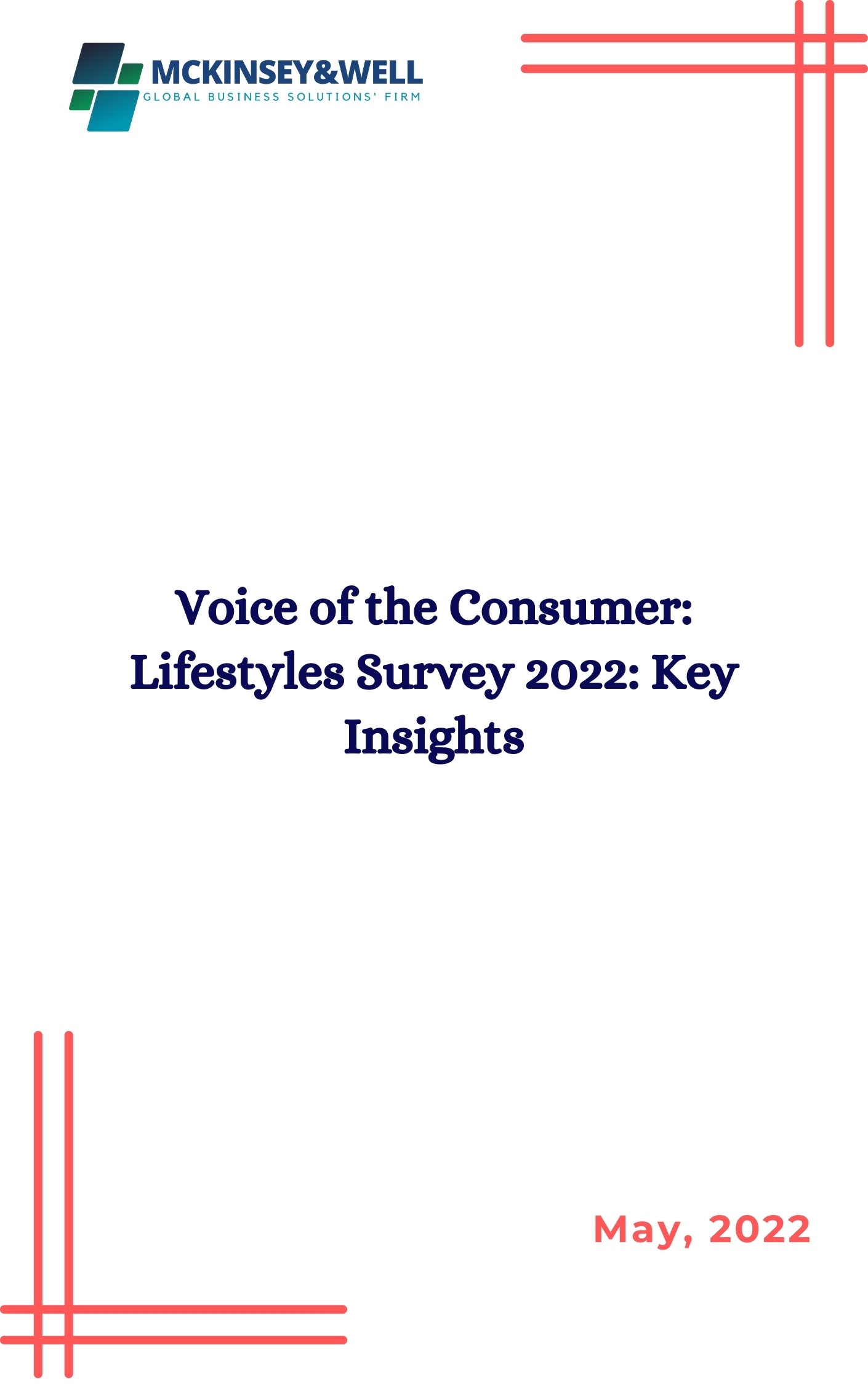 Voice of the Consumer: Lifestyles Survey 2022: Key Insights