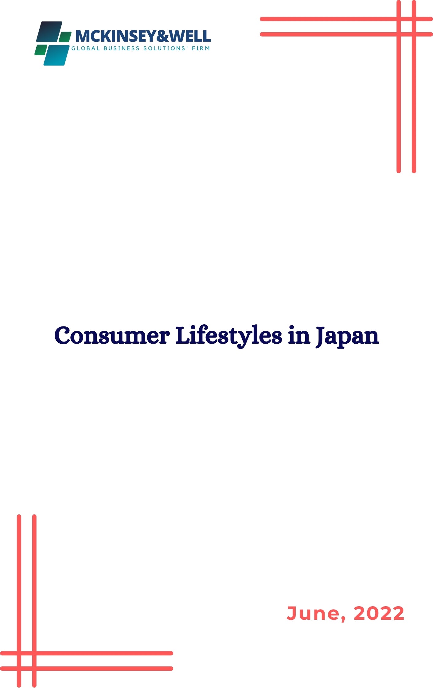 Consumer Lifestyles in Japan