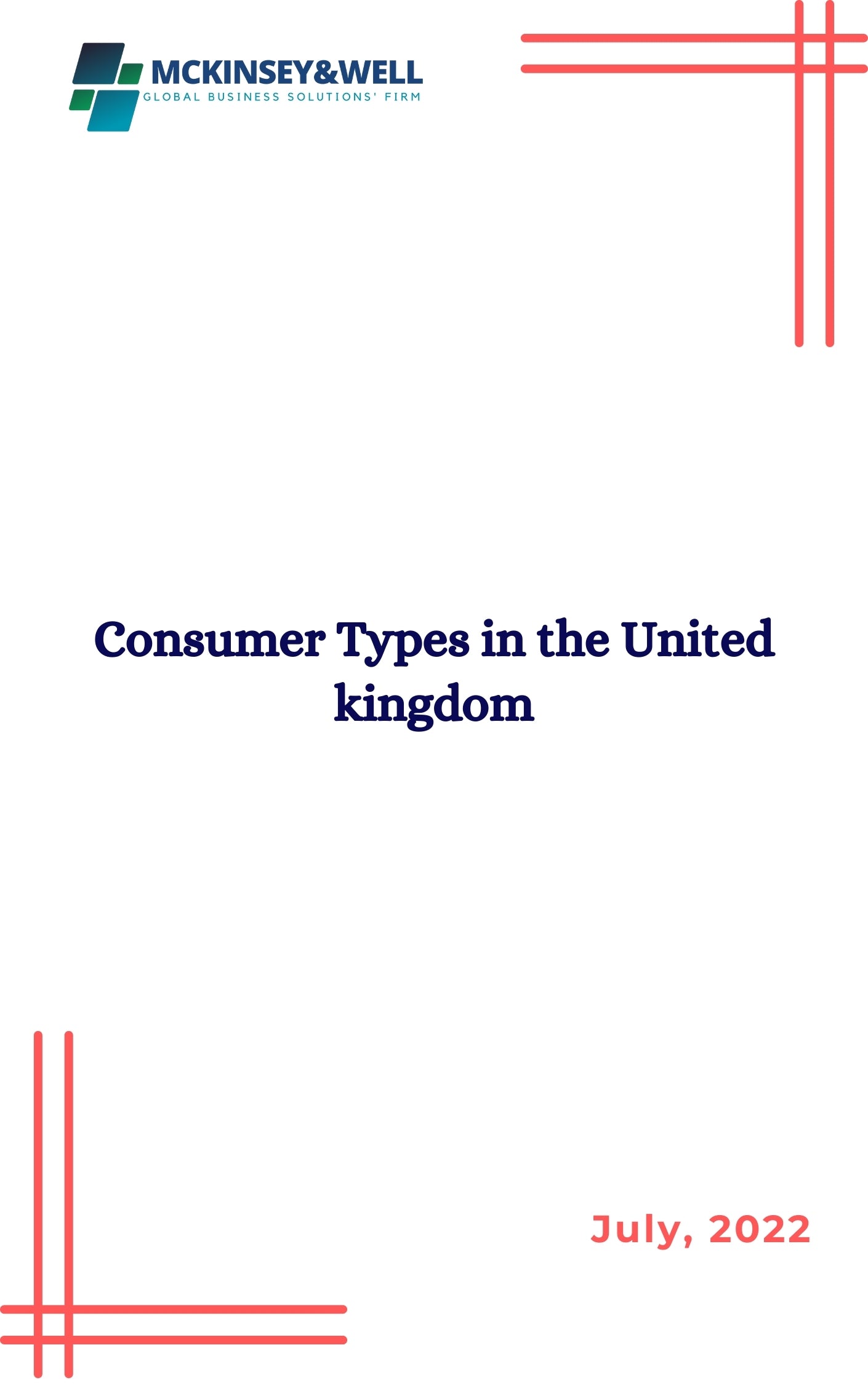 Consumer Types in the United kingdom