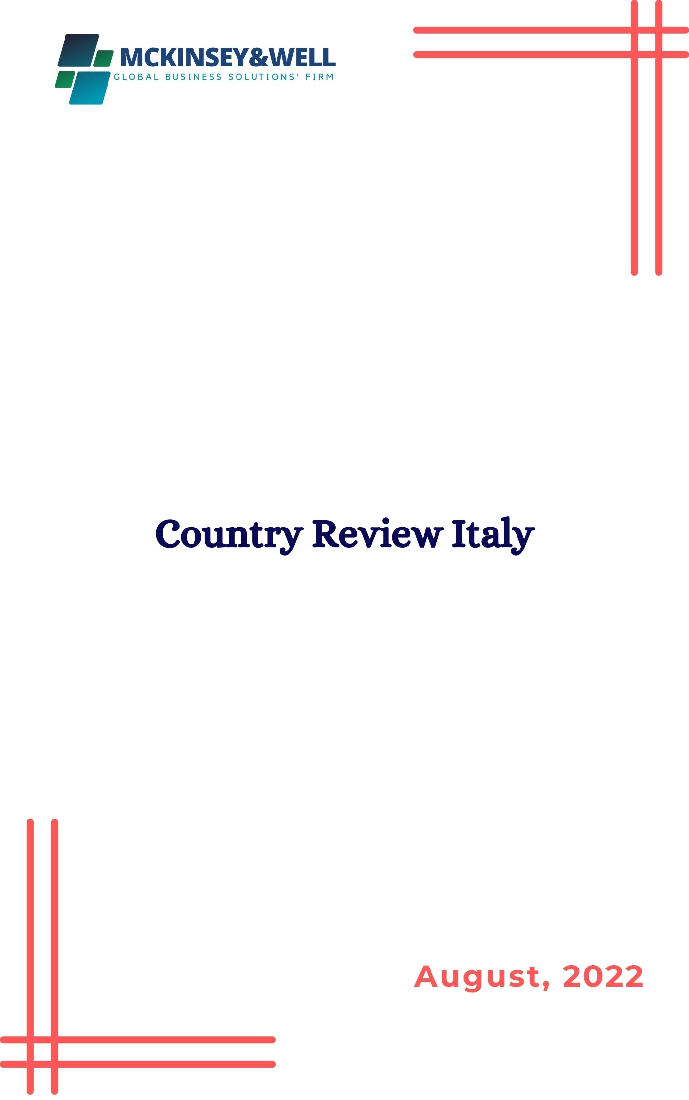 Country Review Italy