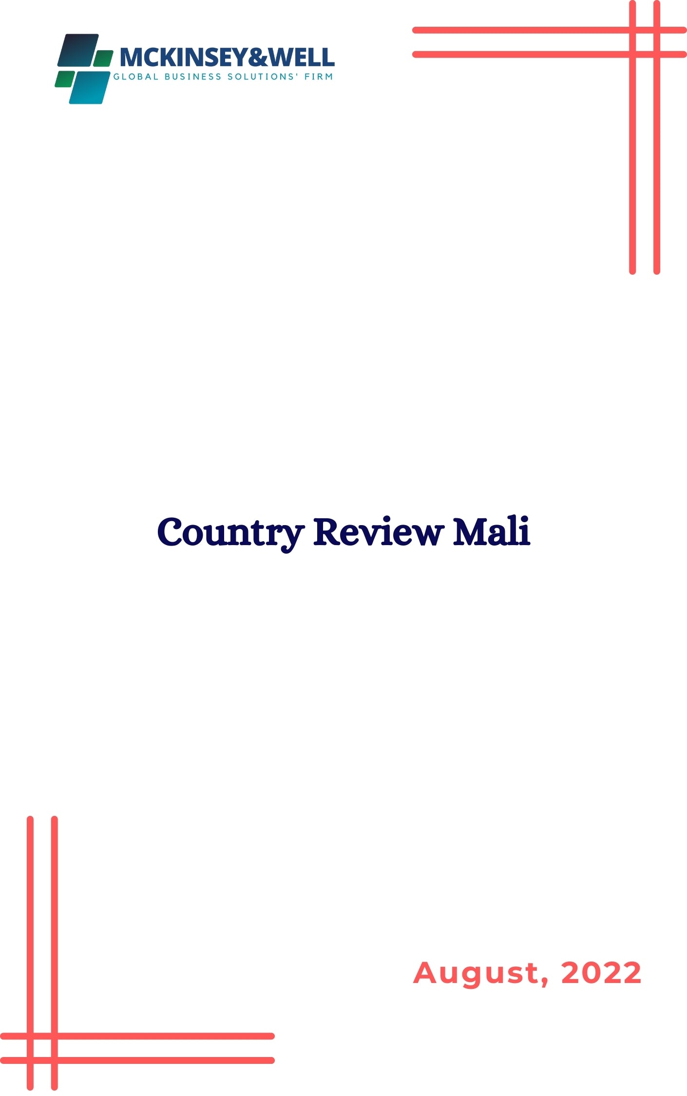 Country Review Mali