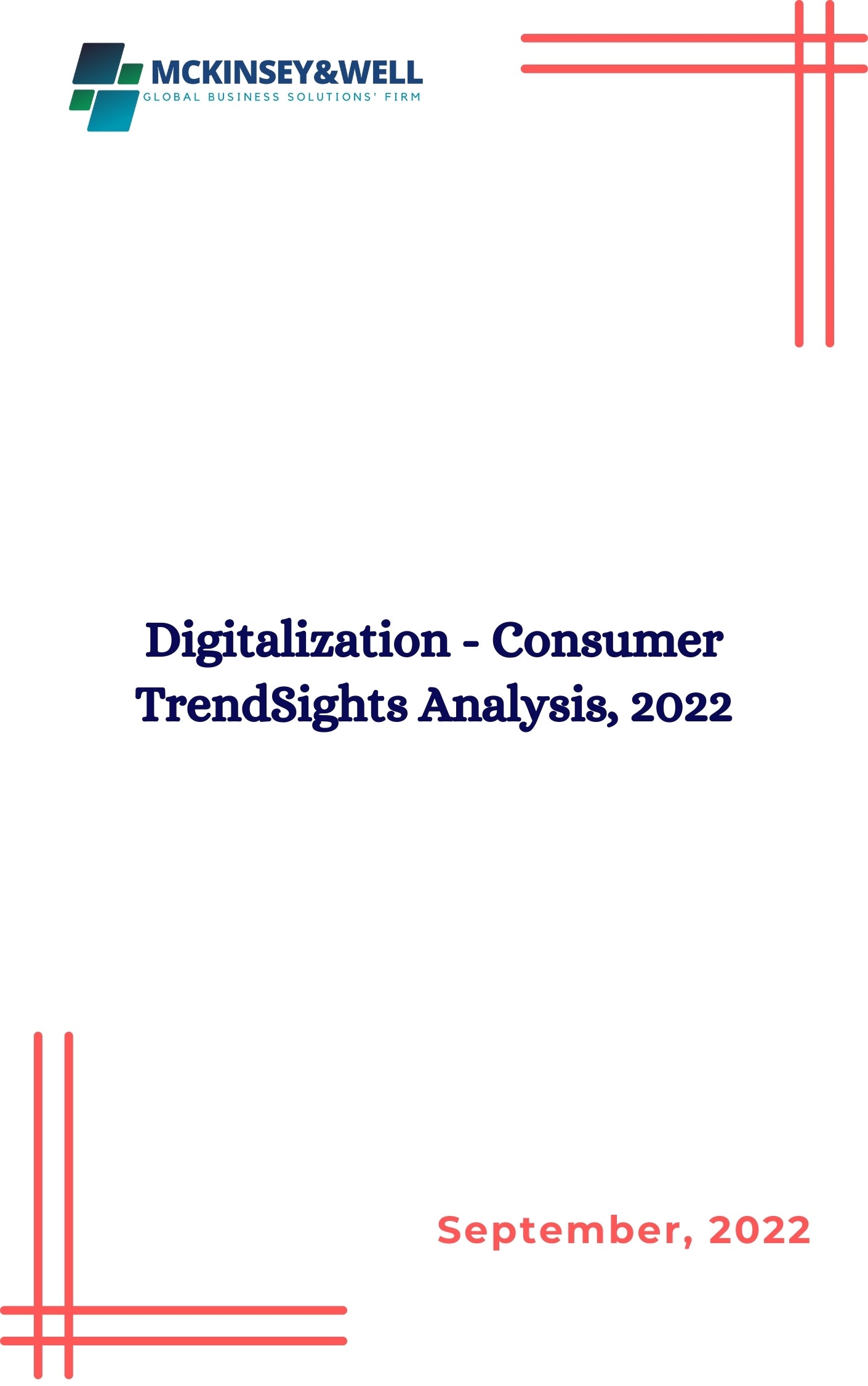 Digitalization - Consumer TrendSights Analysis, 2022