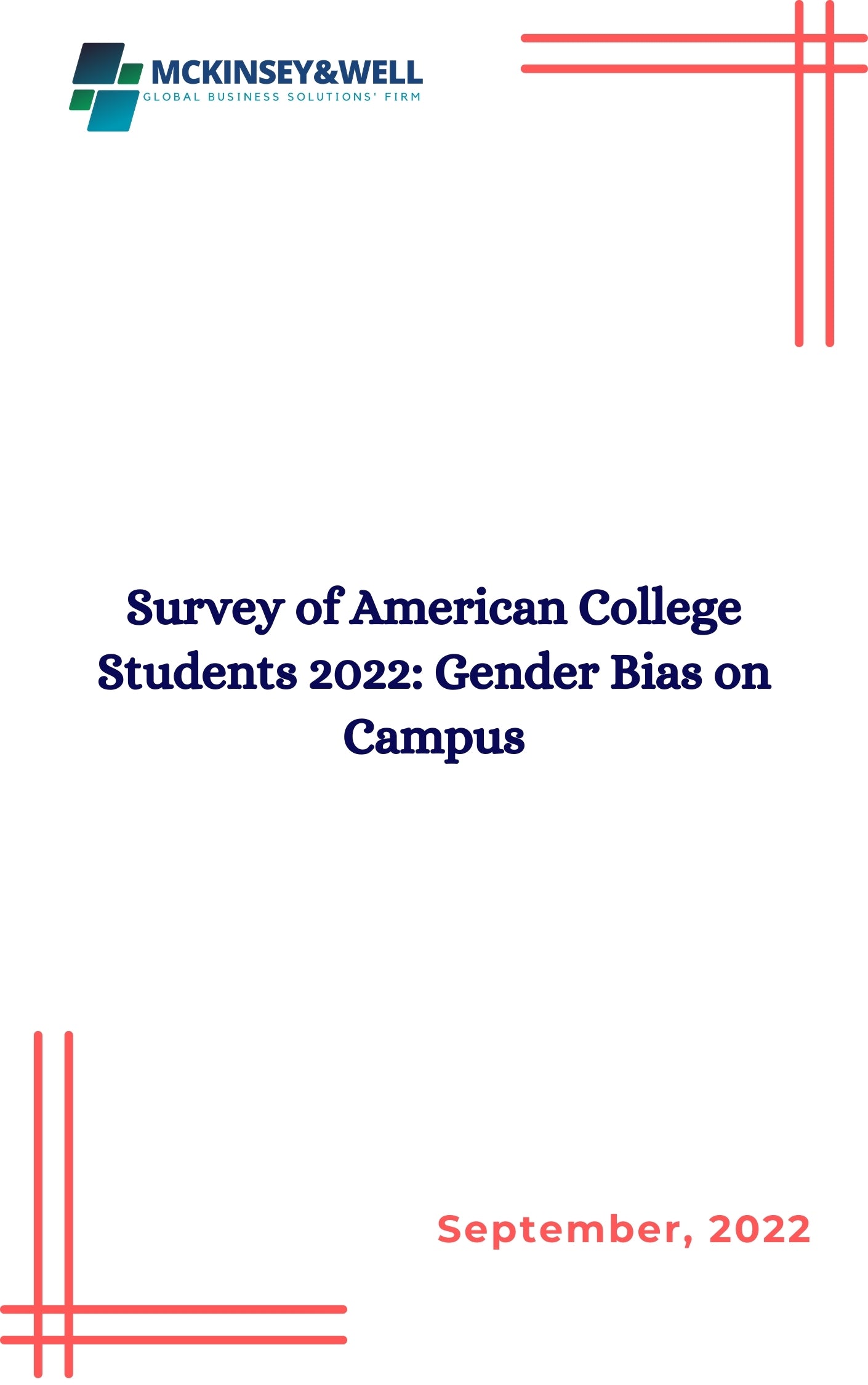 Survey of American College Students 2022: Gender Bias on Campus