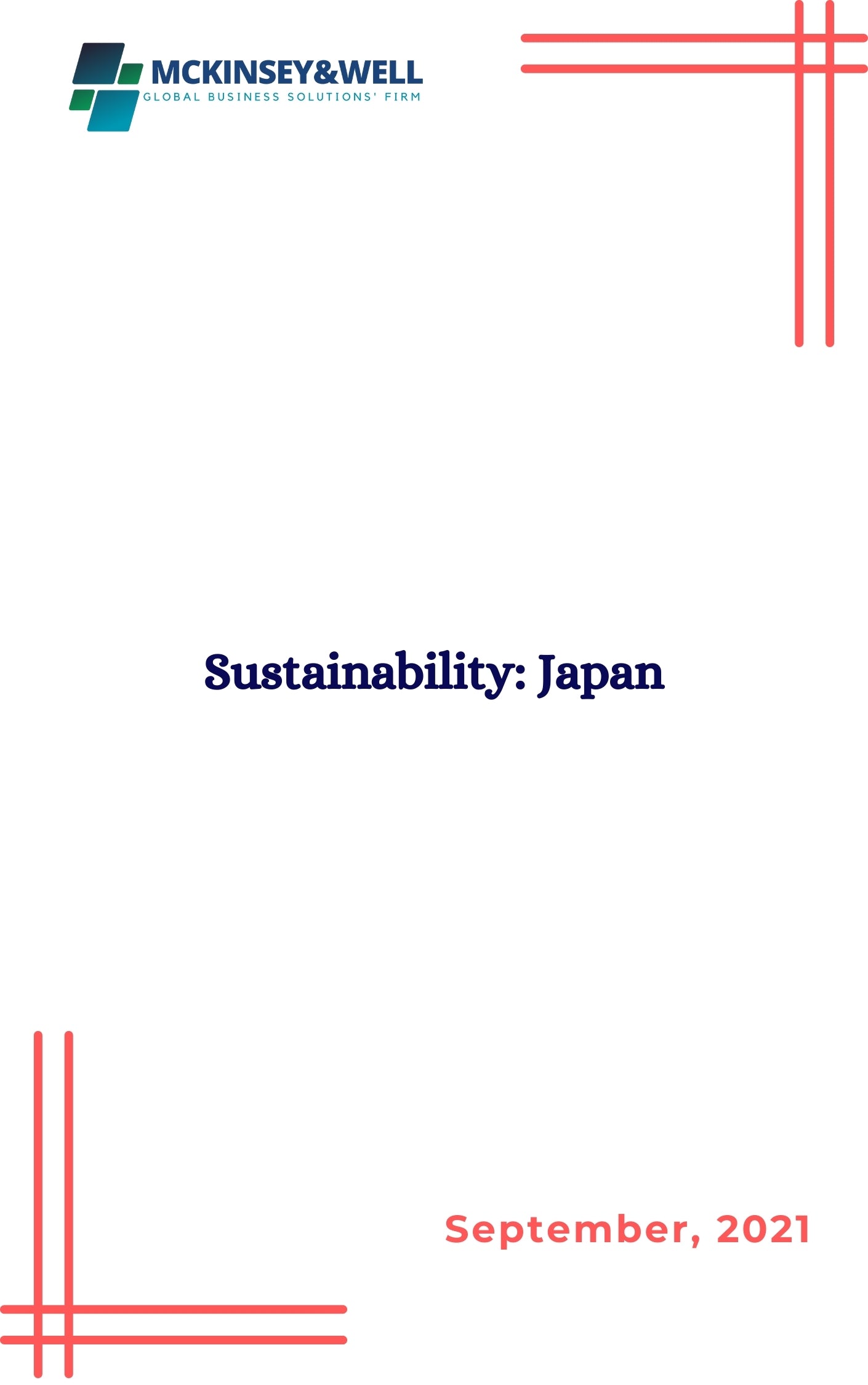 Sustainability: Japan