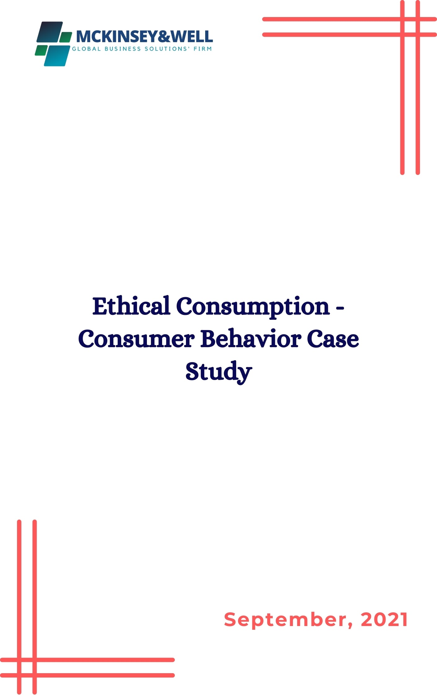 Ethical Consumption - Consumer Behavior Case Study