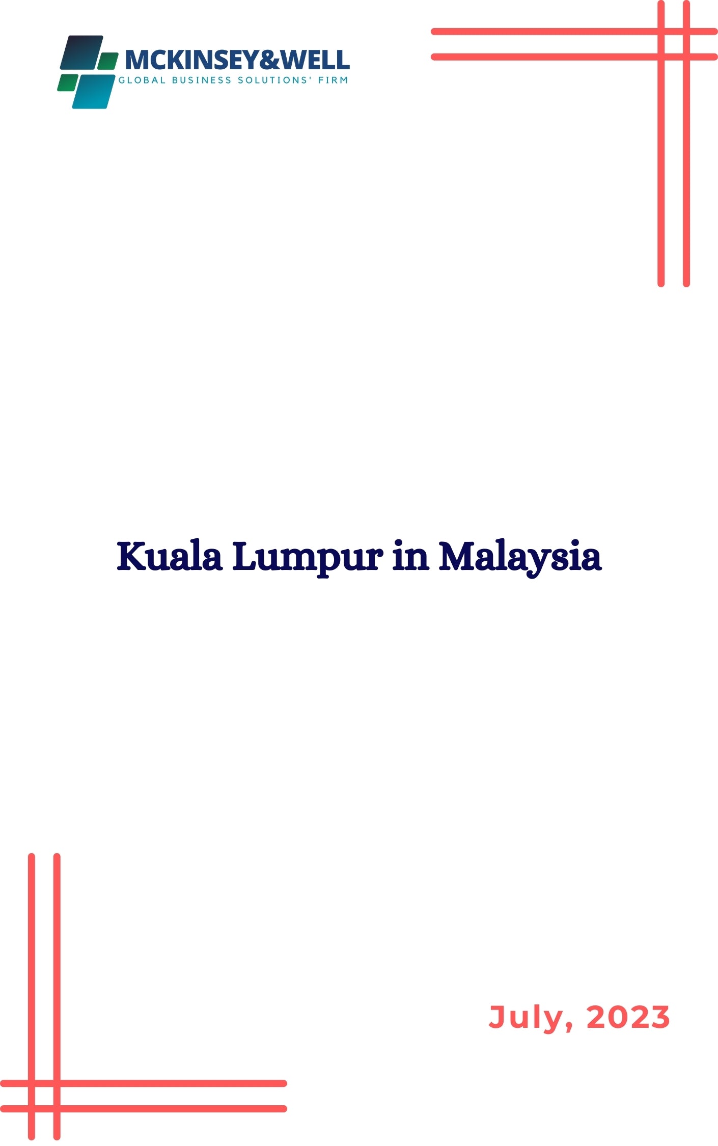 Kuala Lumpur in Malaysia