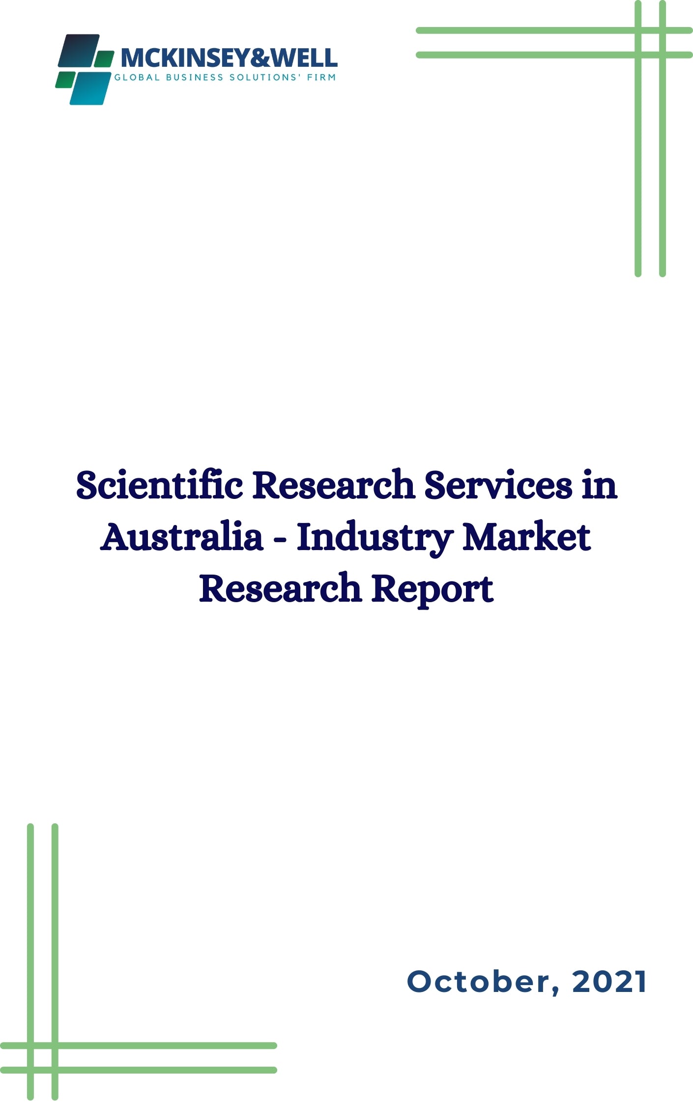 Scientific Research Services in Australia - Industry Market Research Report