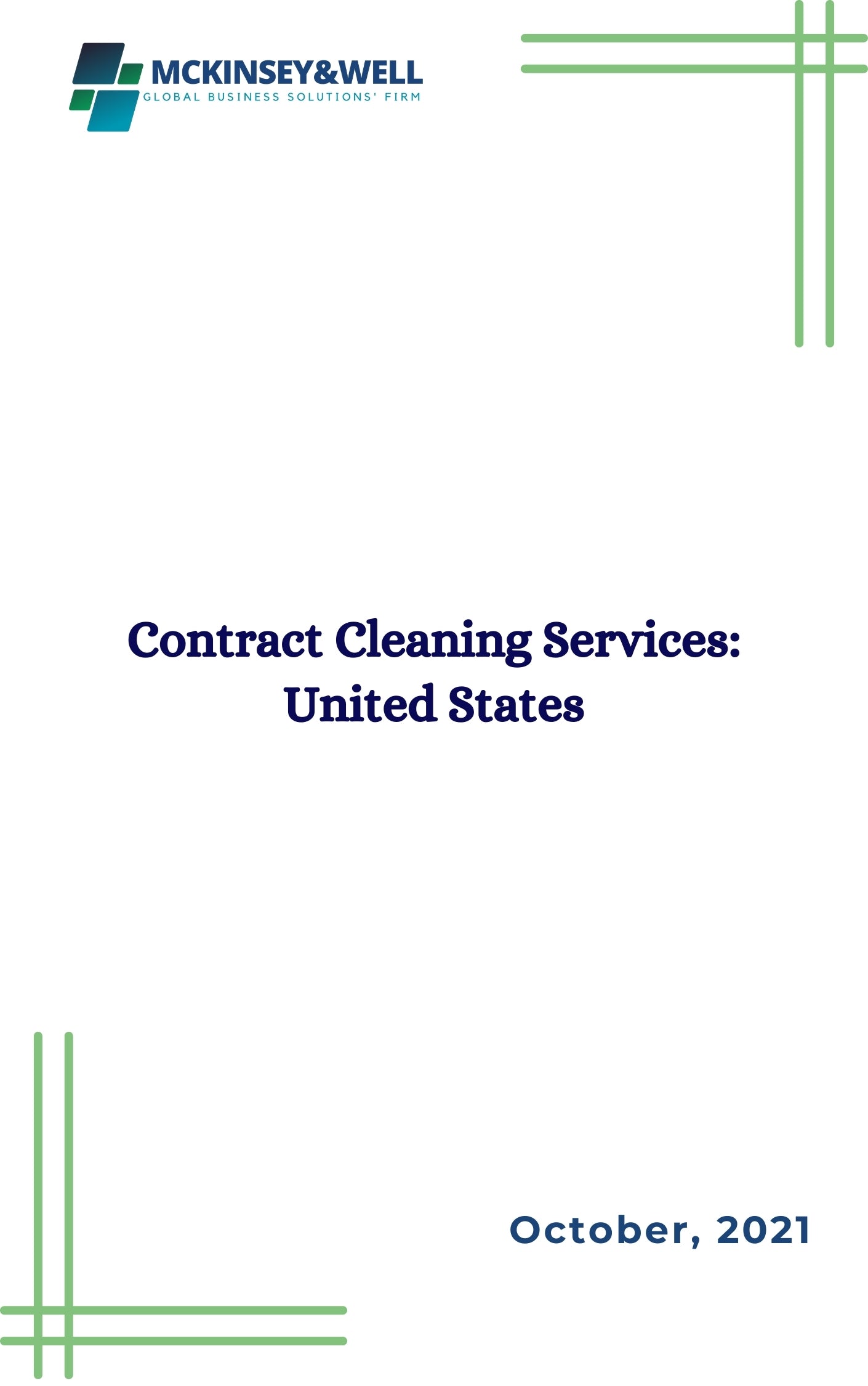 Contract Cleaning Services: United States