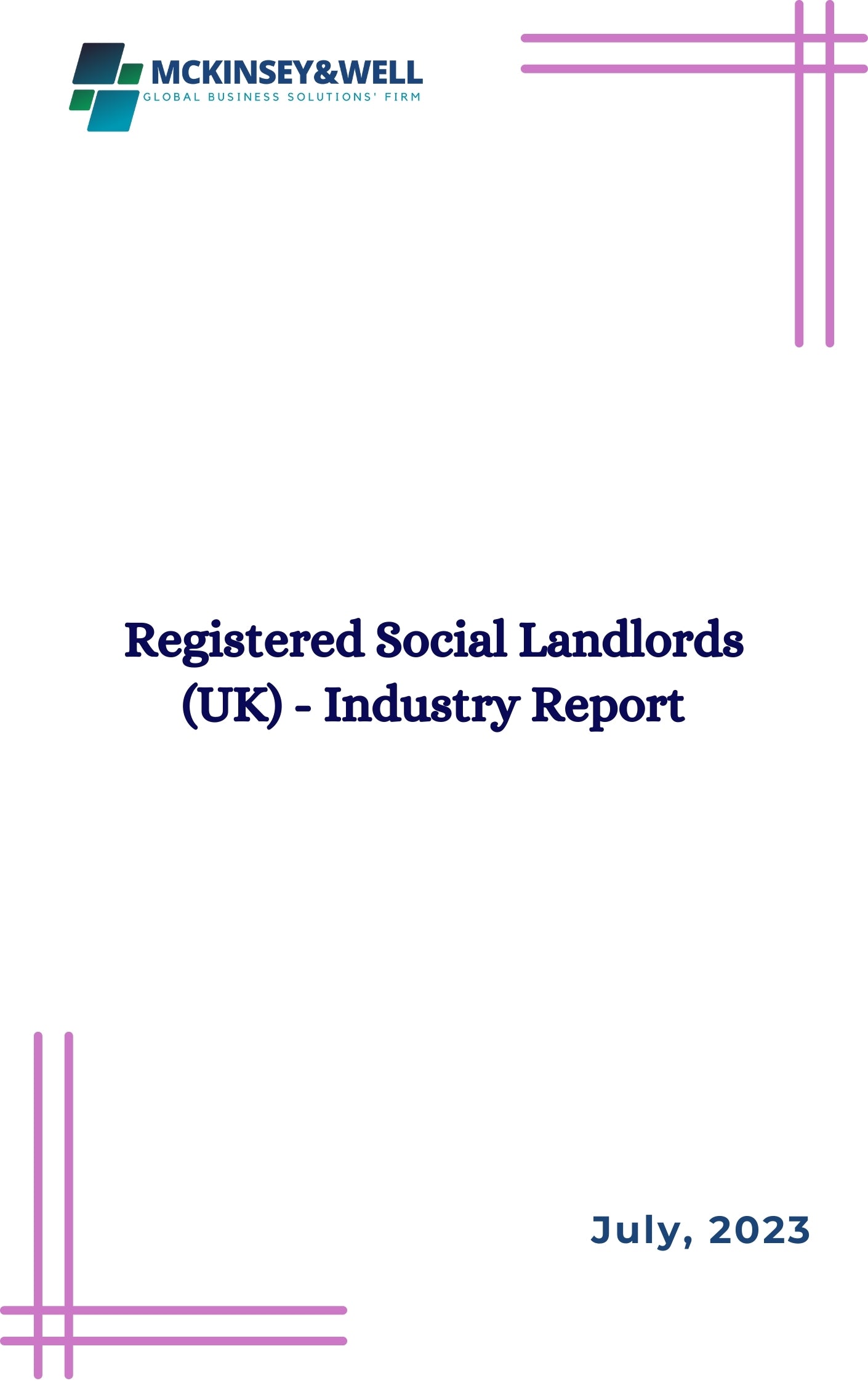 Registered Social Landlords (UK) - Industry Report