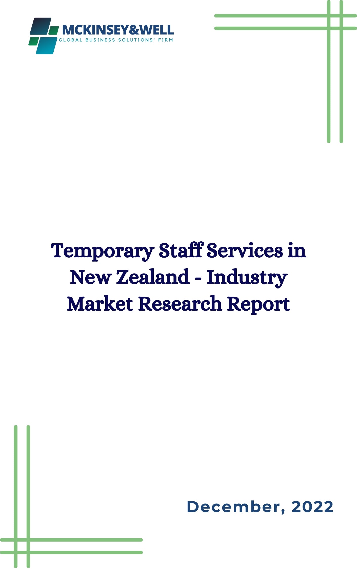 Temporary Staff Services in New Zealand - Industry Market Research Report