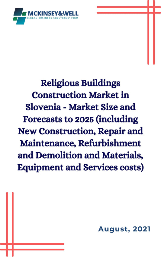 Religious Buildings Construction Market in Slovenia - Market Size and Forecasts to 2025 (including New Construction, Repair and Maintenance, Refurbishment and Demolition and Materials, Equipment and Services costs)