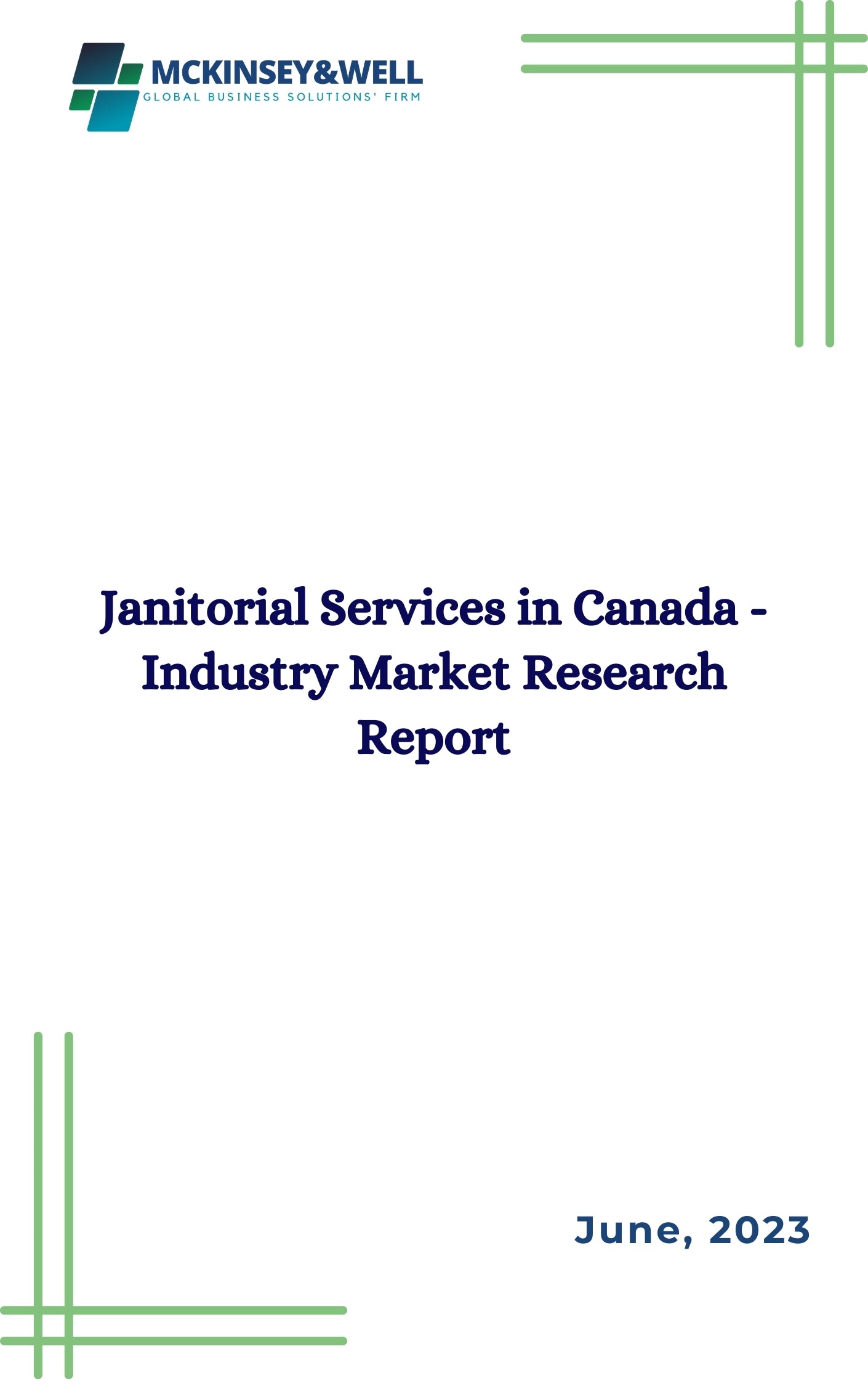 Janitorial Services in Canada - Industry Market Research Report