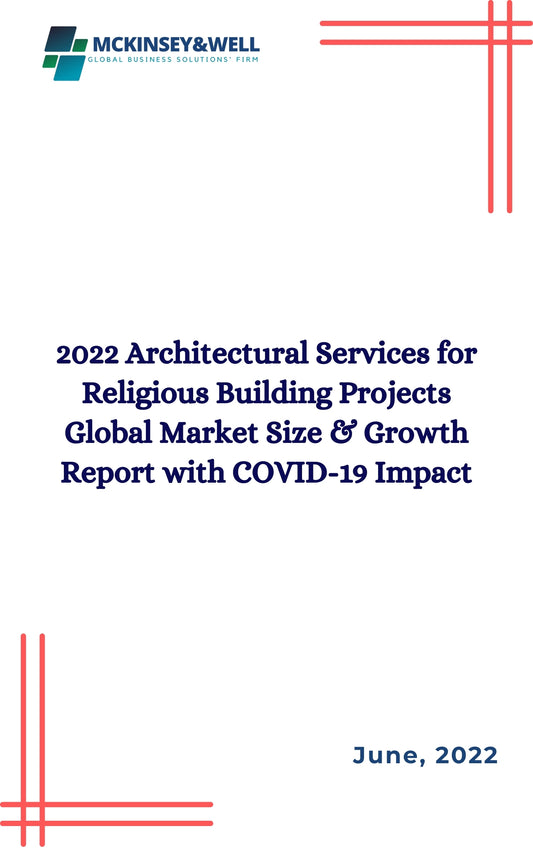 2022 Architectural Services for Religious Building Projects Global Market Size & Growth Report with COVID-19 Impact