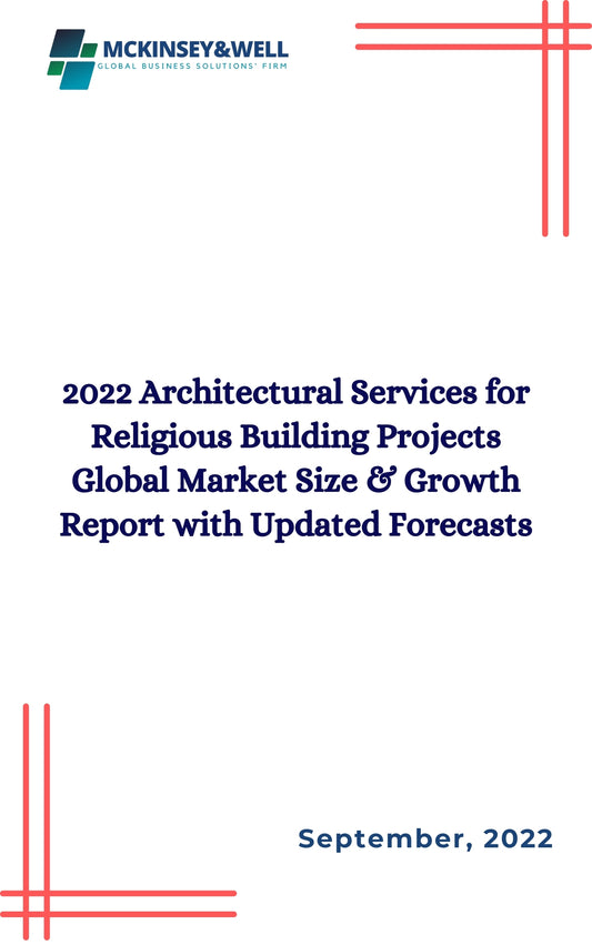 2022 Architectural Services for Religious Building Projects Global Market Size & Growth Report with Updated Forecasts