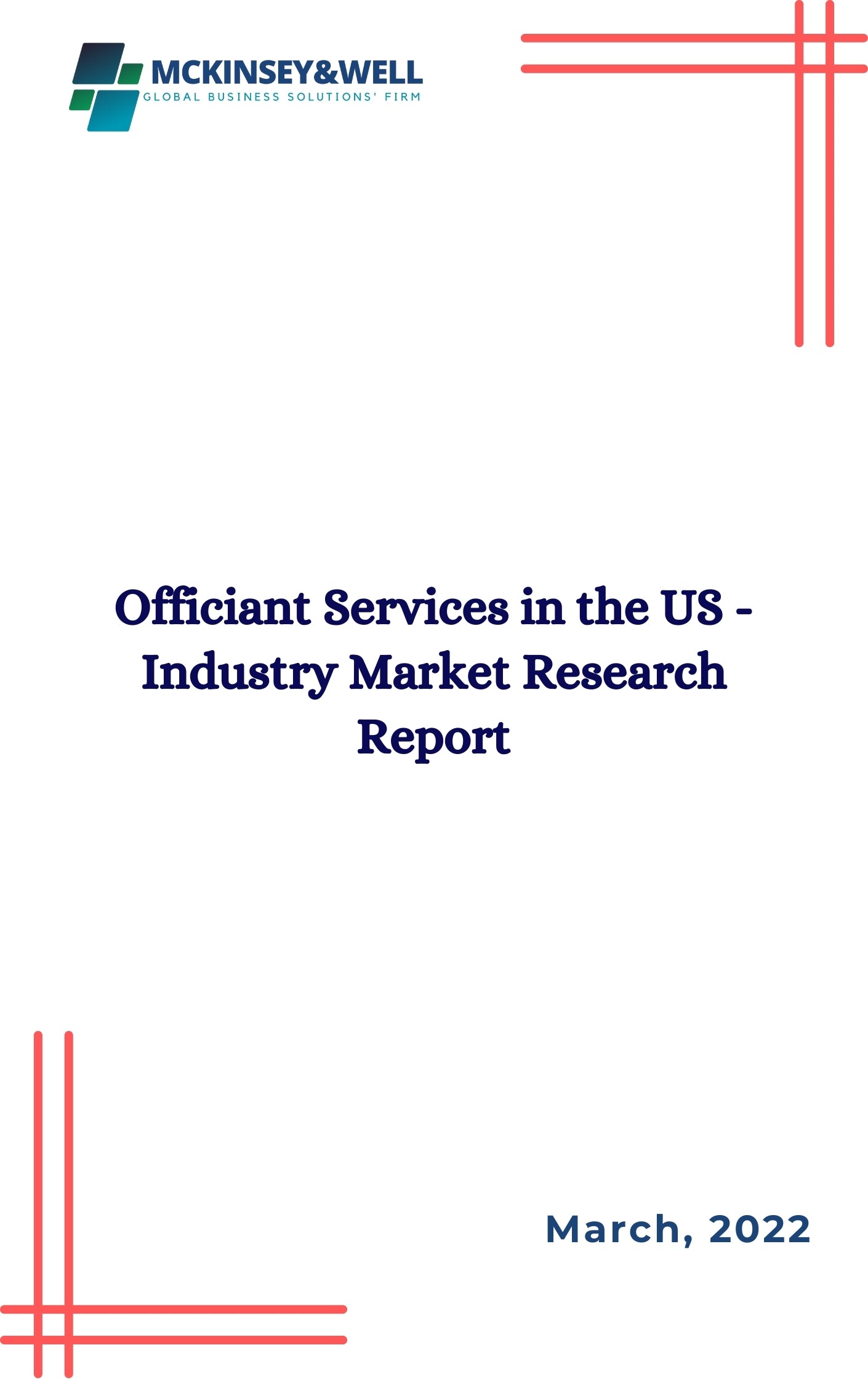 Officiant Services in the US - Industry Market Research Report