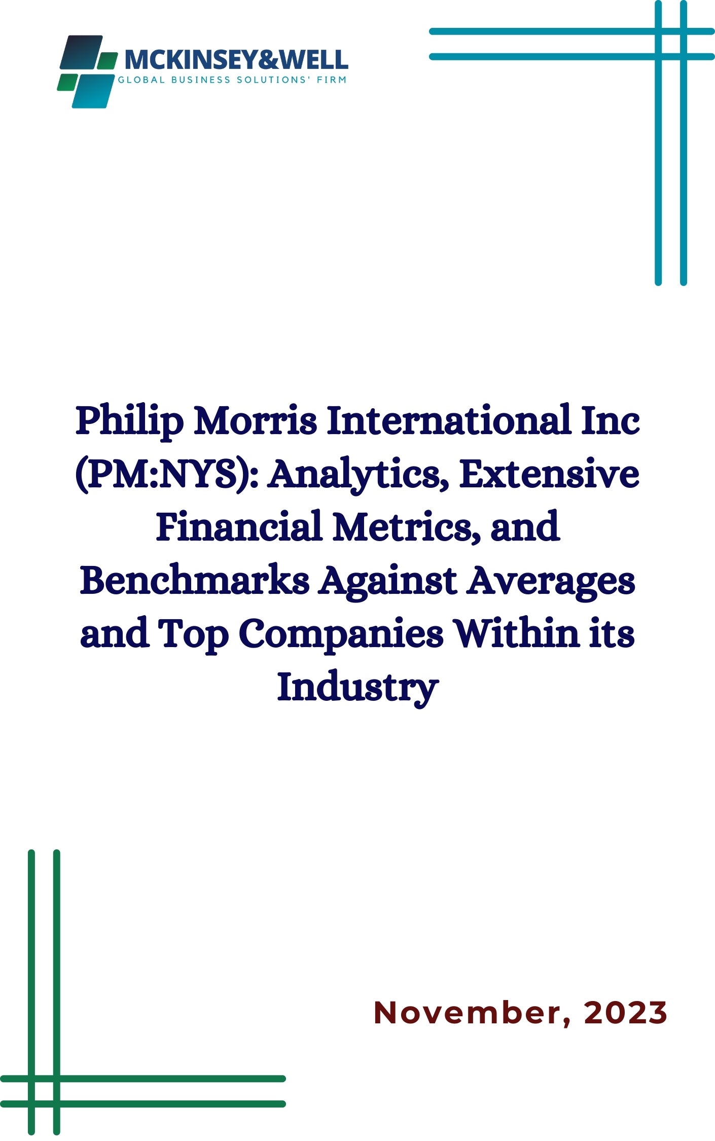 Philip Morris International Inc (PM:NYS): Analytics, Extensive Financial Metrics, and Benchmarks Against Averages and Top Companies Within its Industry