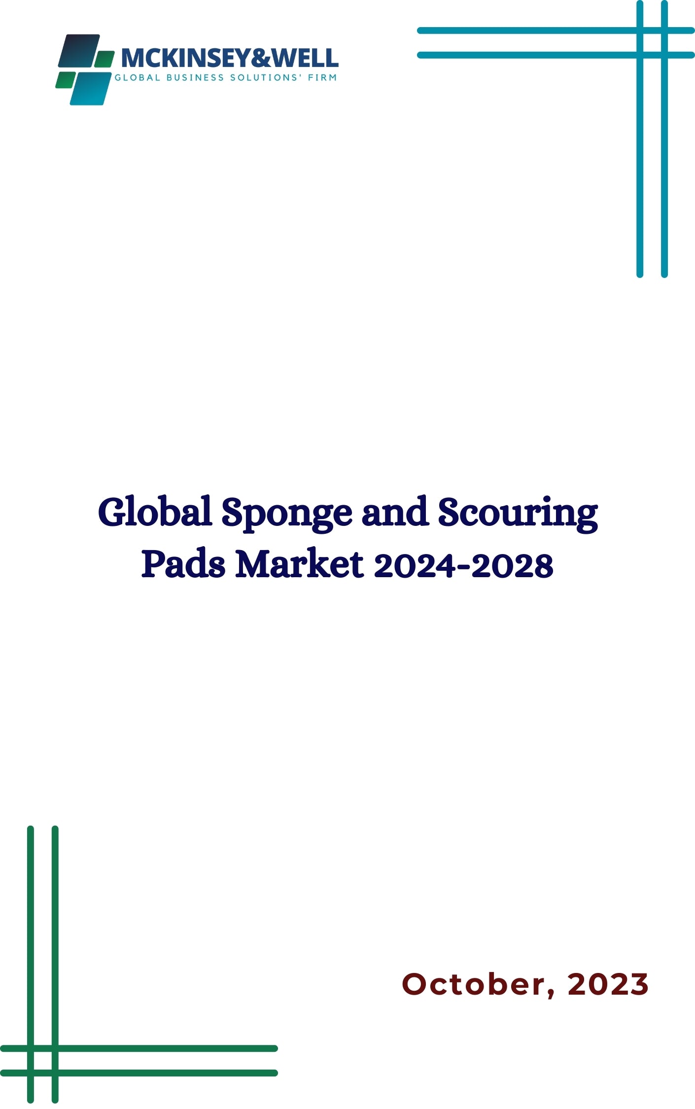 Global Sponge and Scouring Pads Market 2024-2028