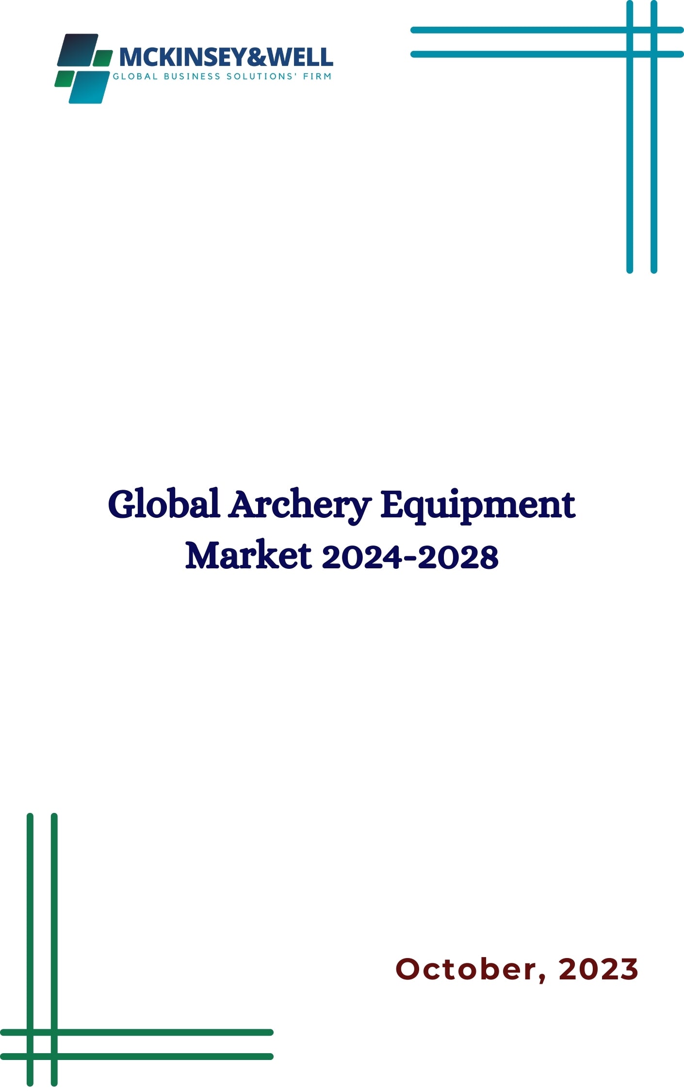 Global Archery Equipment Market 2024-2028