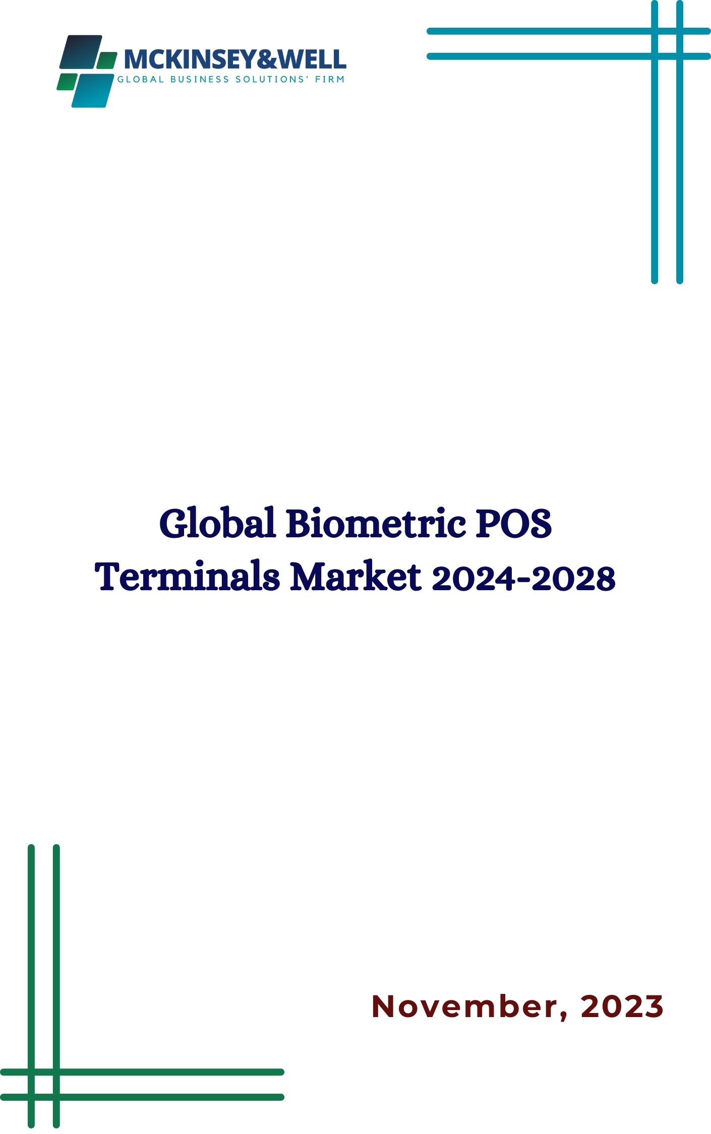 Global Biometric POS Terminals Market 2024-2028