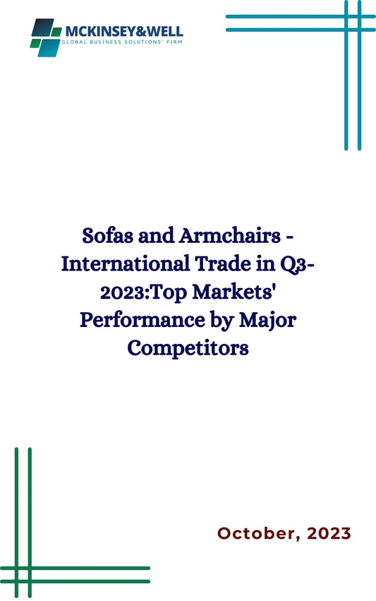 Sofas and Armchairs - International Trade in Q3-2023:Top Markets' Performance by Major Competitors