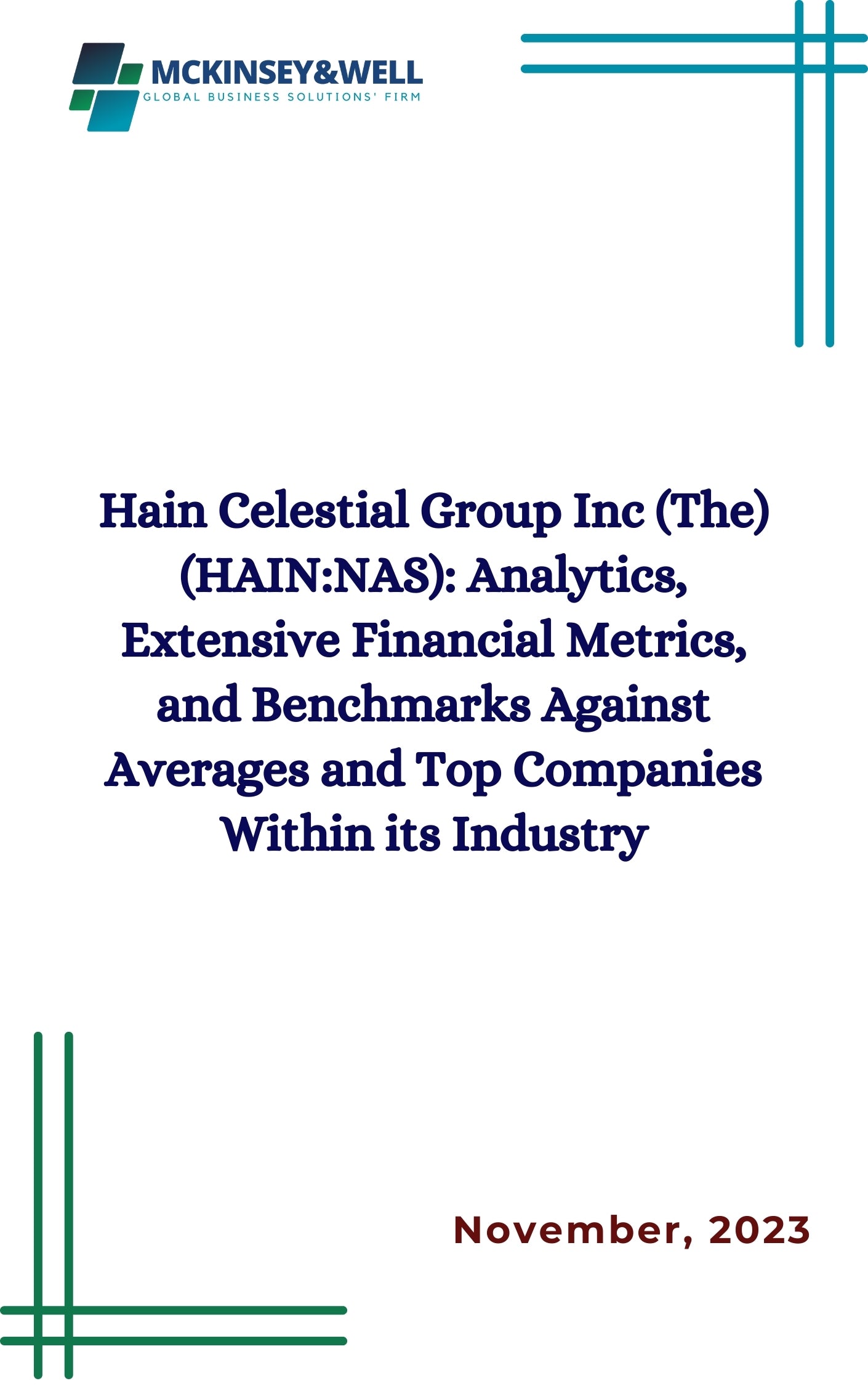 Hain Celestial Group Inc (The) (HAIN:NAS): Analytics, Extensive Financial Metrics, and Benchmarks Against Averages and Top Companies Within its Industry