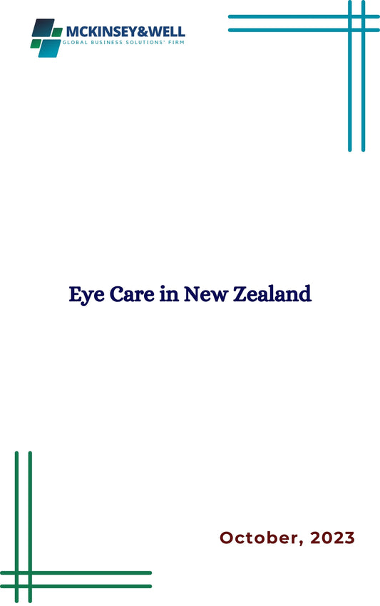 Eye Care in New Zealand