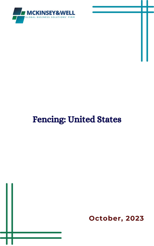 Fencing: United States