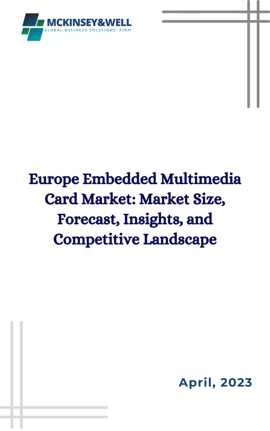 Europe Embedded Multimedia Card Market: Market Size, Forecast, Insights, and Competitive Landscape