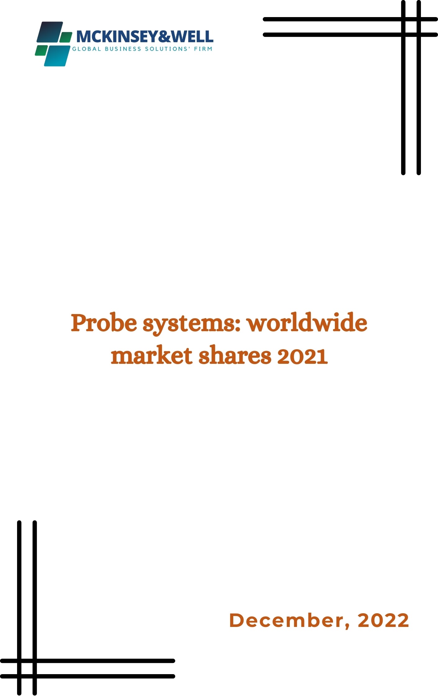 Probe systems: worldwide market shares 2021