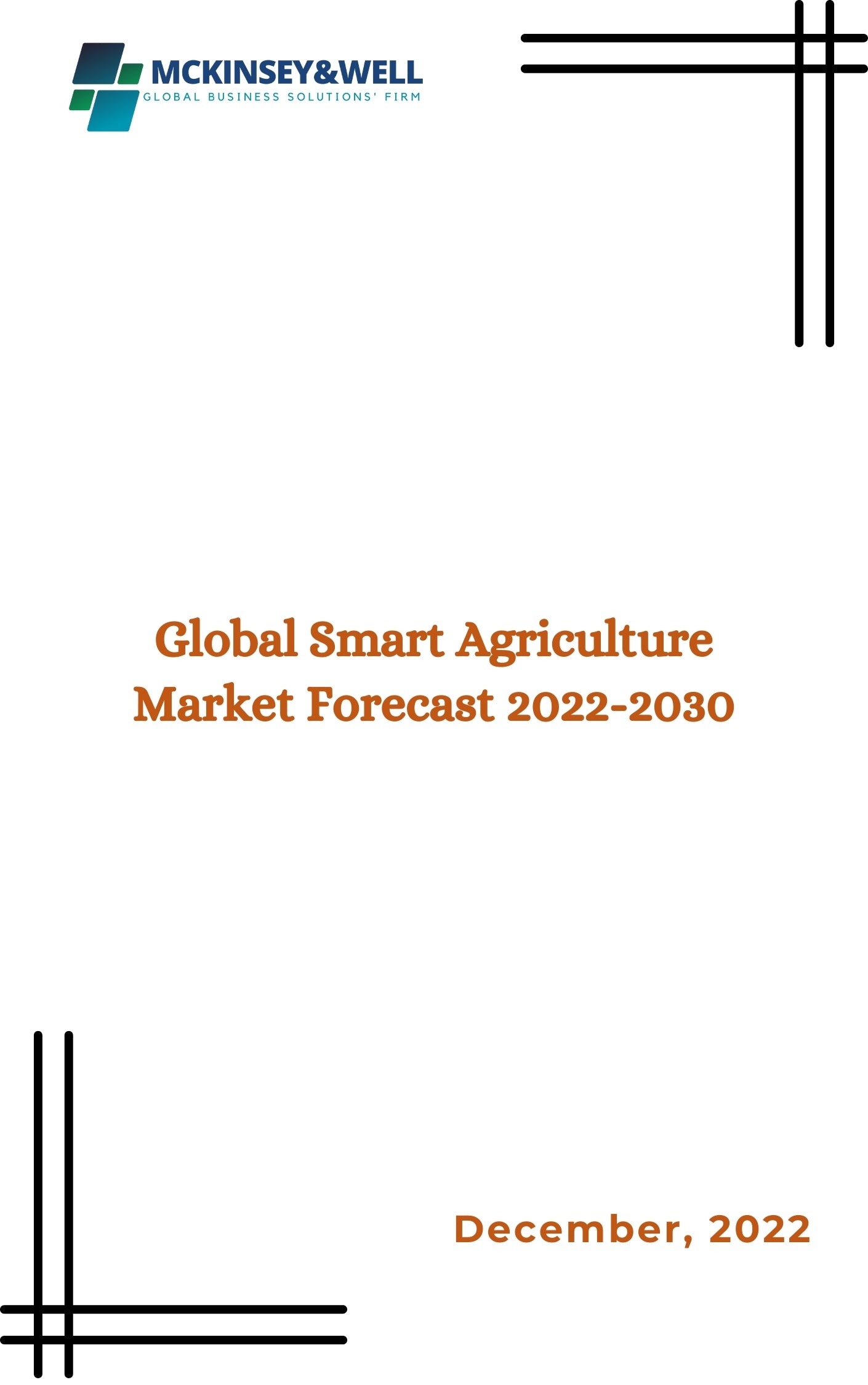 Global Smart Agriculture Market Forecast 2022-2030