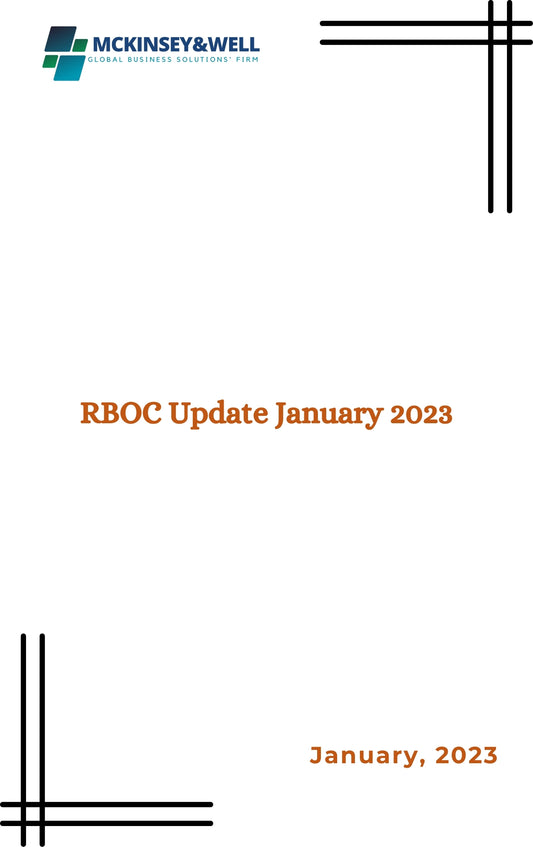 RBOC Update January 2023