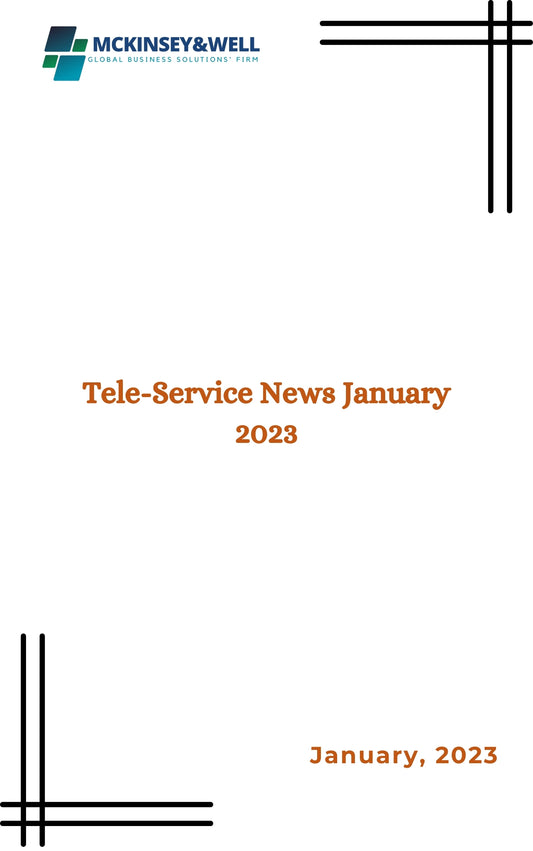 Tele-Service News January 2023