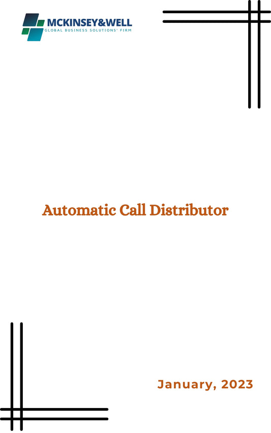 Automatic Call Distributor