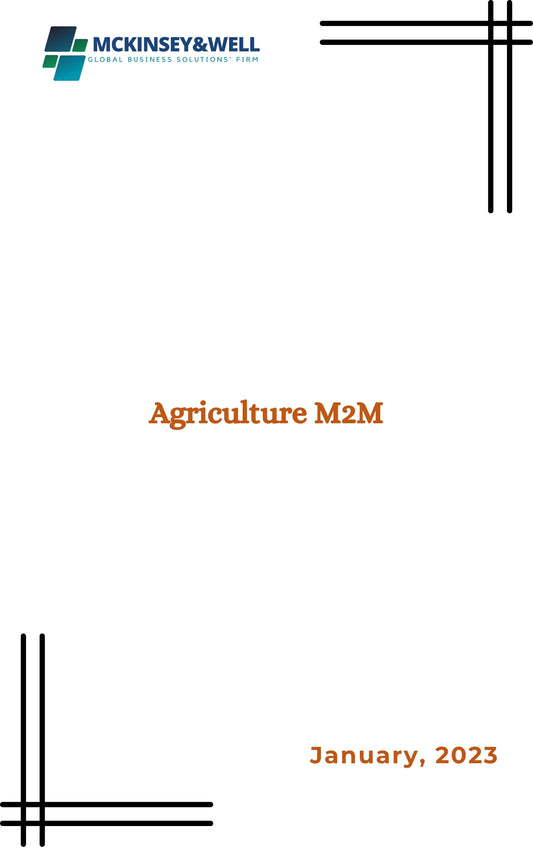 Agriculture M2M