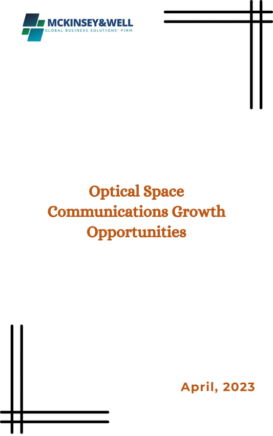 Optical Space Communications Growth Opportunities