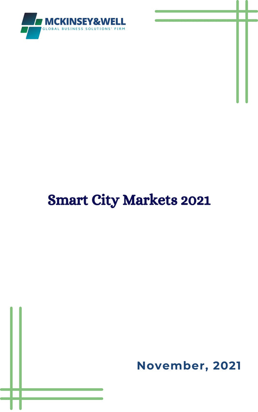 Smart City Markets 2021