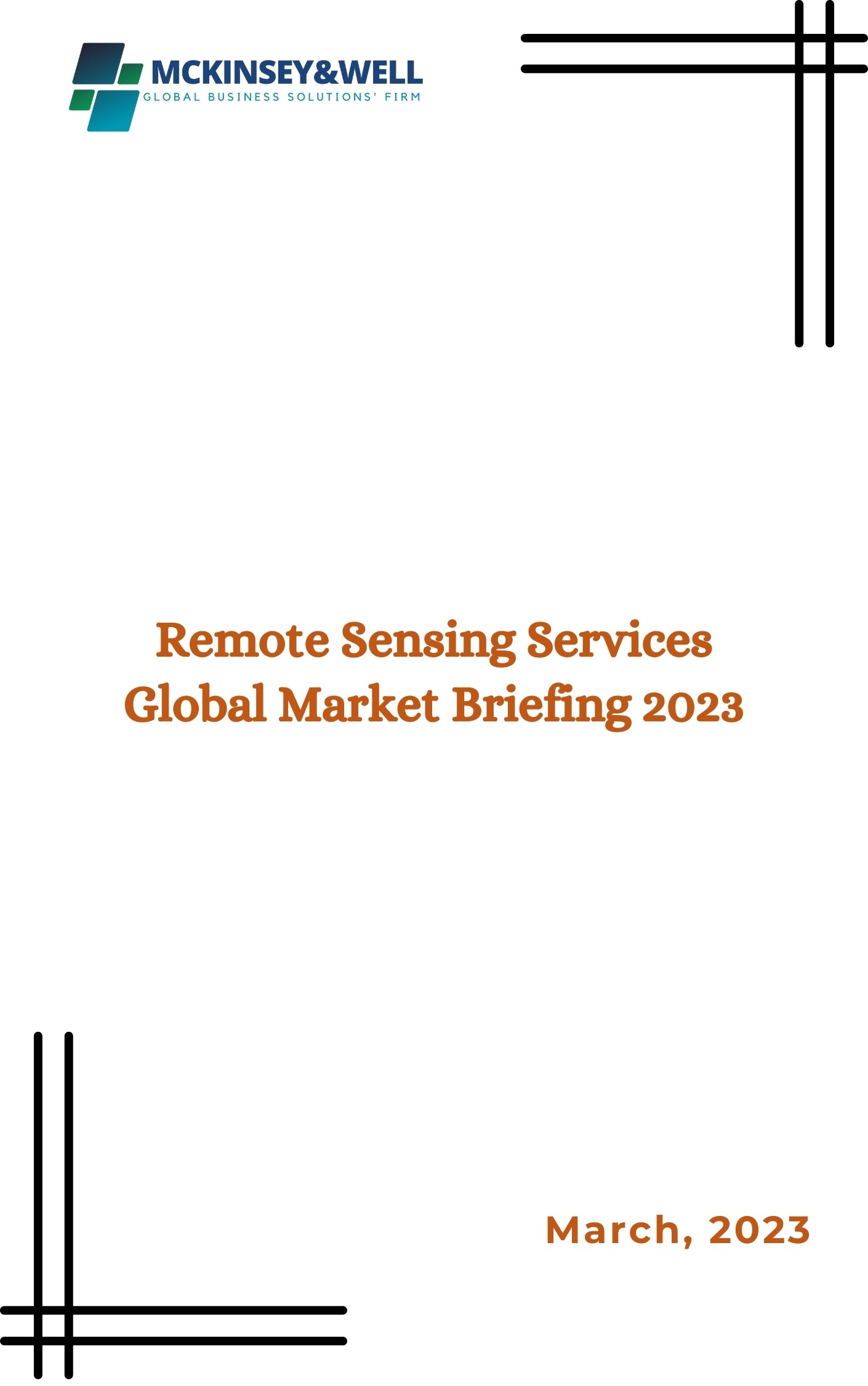 Remote Sensing Services Global Market Briefing 2023