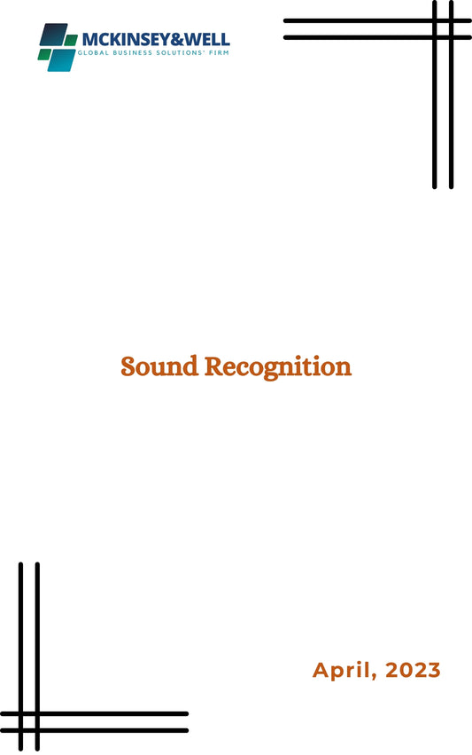 Sound Recognition