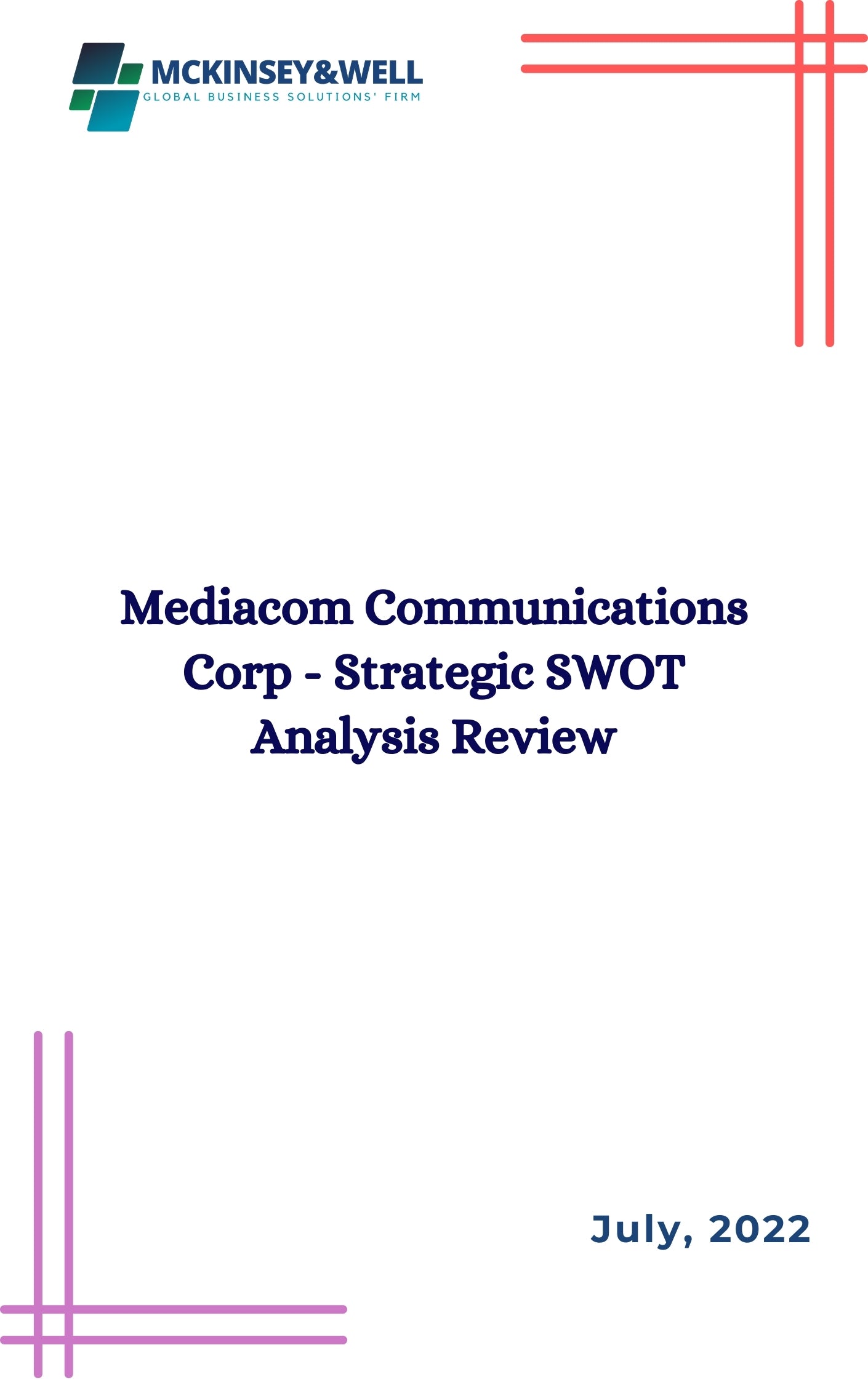 Mediacom Communications Corp - Strategic SWOT Analysis Review