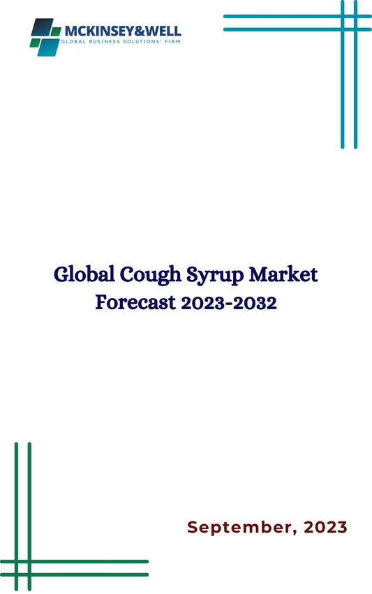 Global Cough Syrup Market Forecast 2023-2032