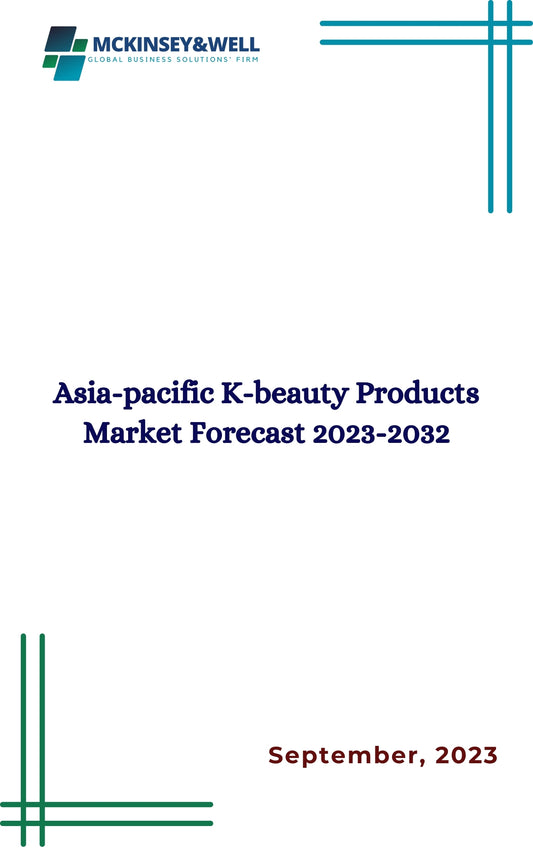 Asia-pacific K-beauty Products Market Forecast 2023-2032