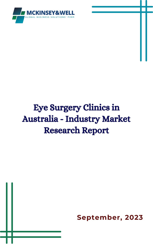 Eye Surgery Clinics in Australia - Industry Market Research Report